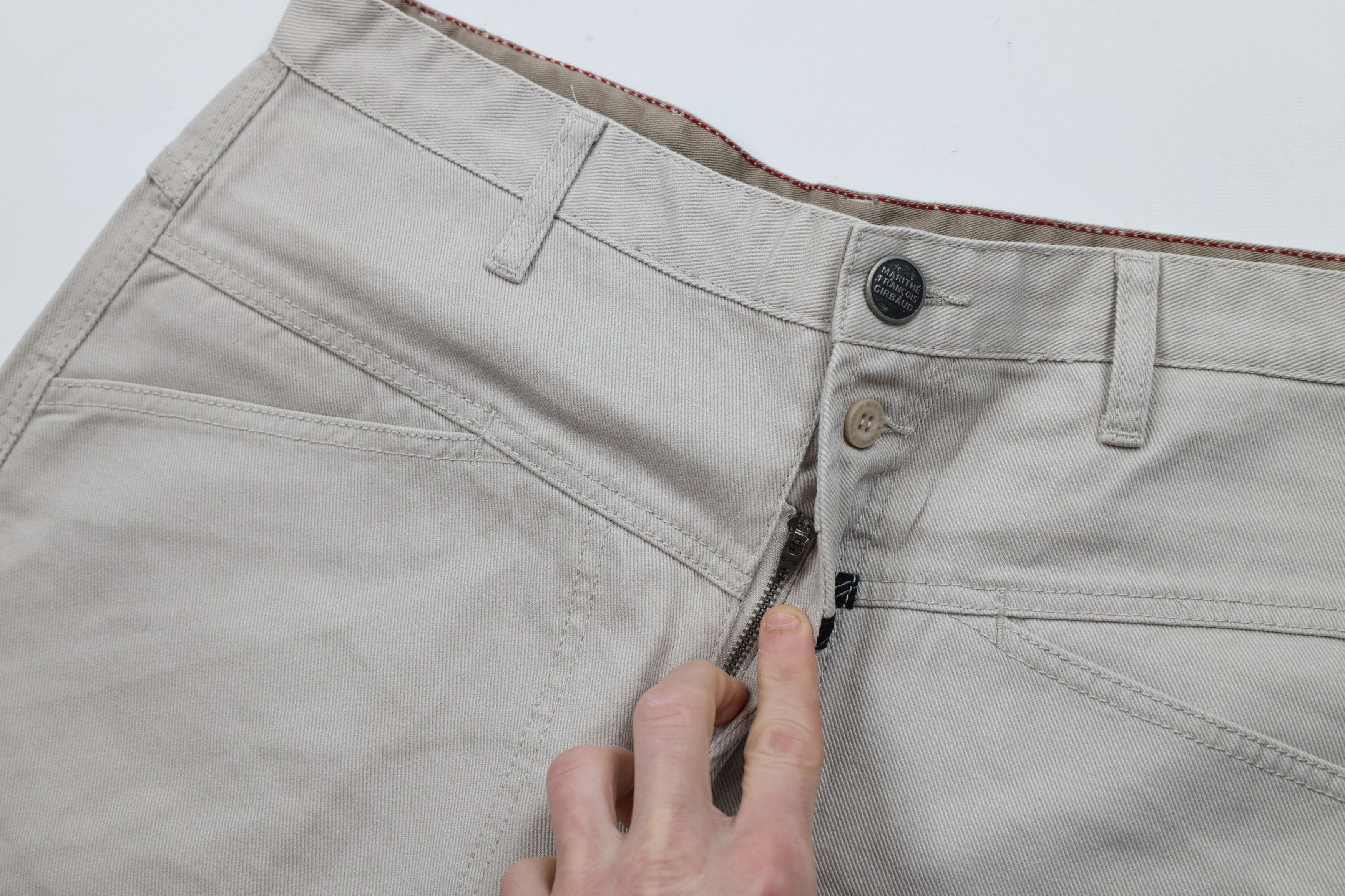 Marithe + Francois Girbaud × Vintage Deadstock Vintage 90s Marithe Francois Girbaud Denim Shorts Size US 33 - 5 Thumbnail