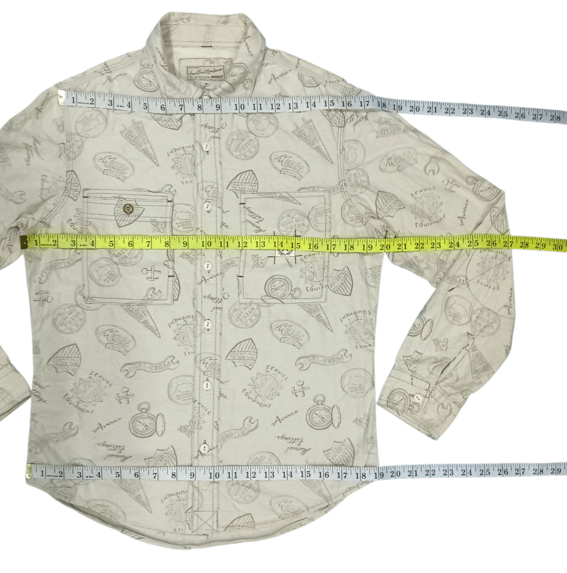 Avirex Avirex Button Up Shirt Size US M / EU 48-50 / 2 - 9 Thumbnail