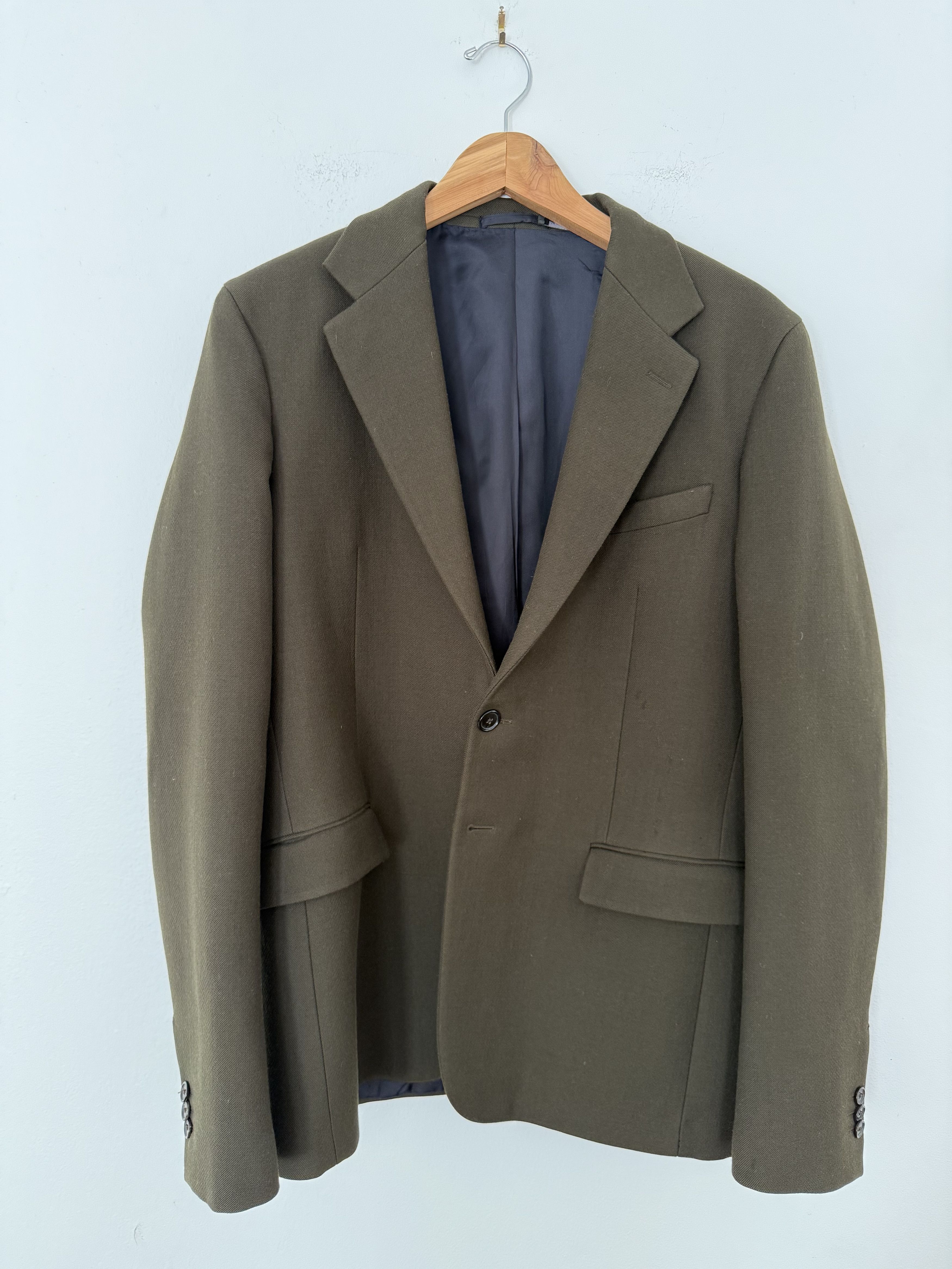 Jil Sander 2013 Navy Suit Jacket Size 48 | Grailed