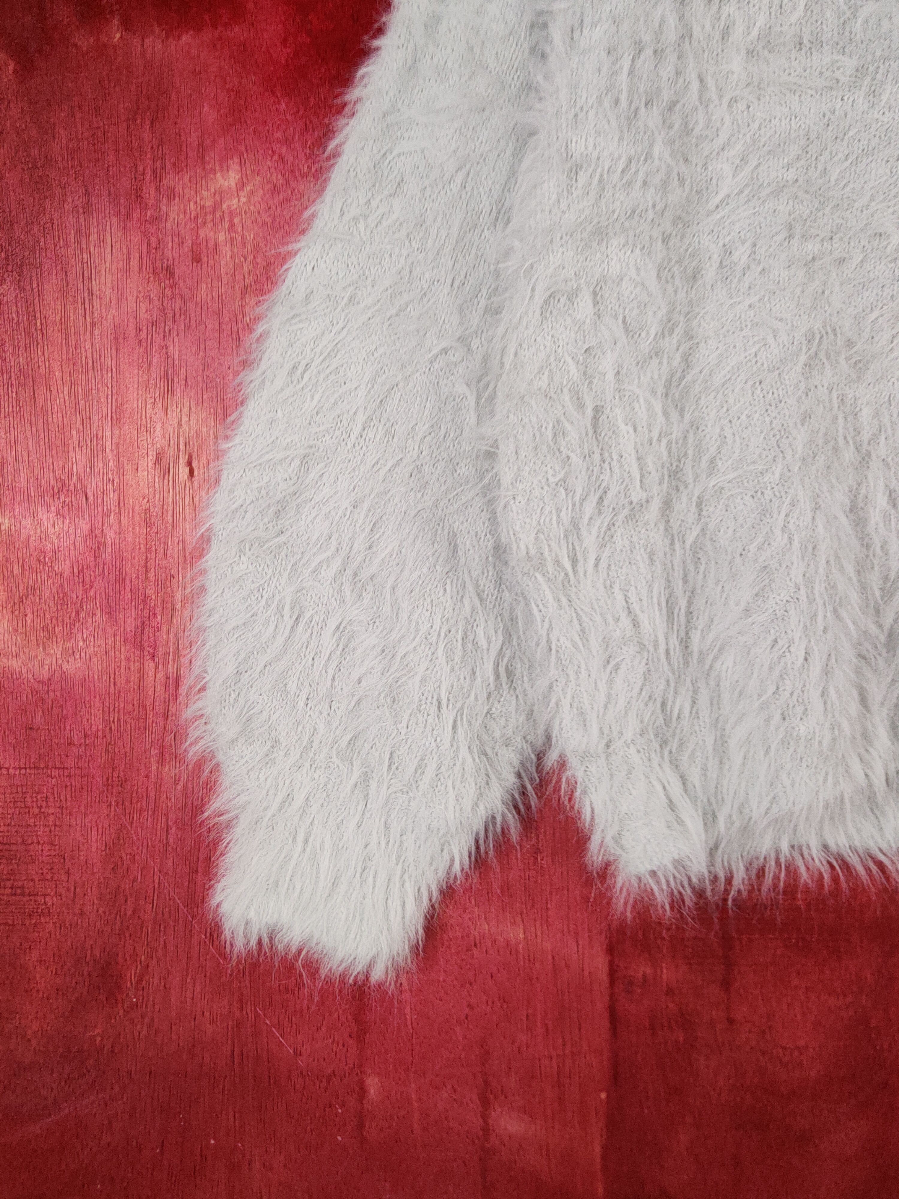 Japanese Brand Glacier Light Blue Shag Shaggy Fur Mohair Knitwear #S1959 Size M / US 6-8 / IT 42-44 - 4 Thumbnail
