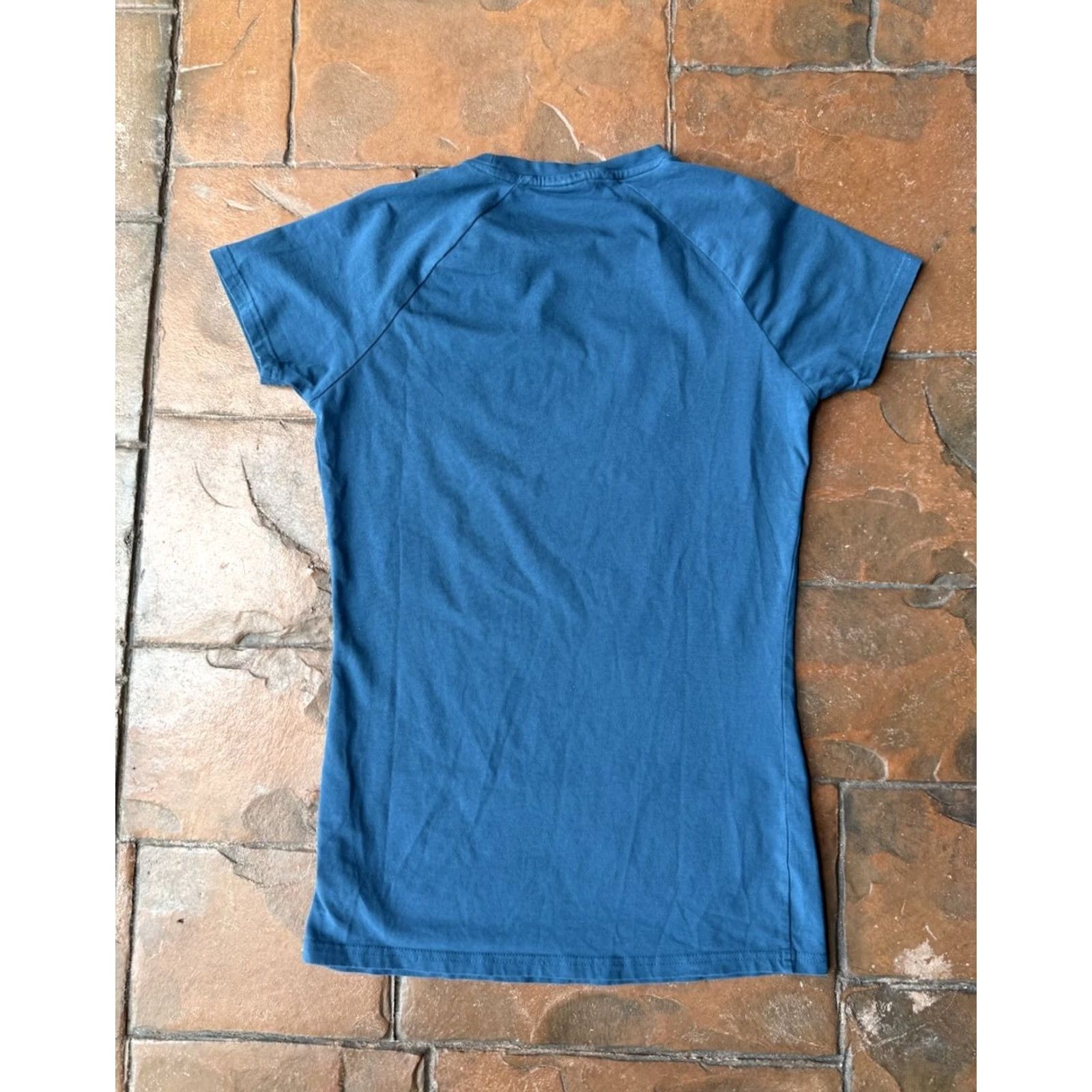 Gymshark VINTAGE Gymshark Long T-Shirt Blue Spell Out Short Sleeve Workout Gym Women’s Small Size S / US 4 / IT 40 - 3 Thumbnail