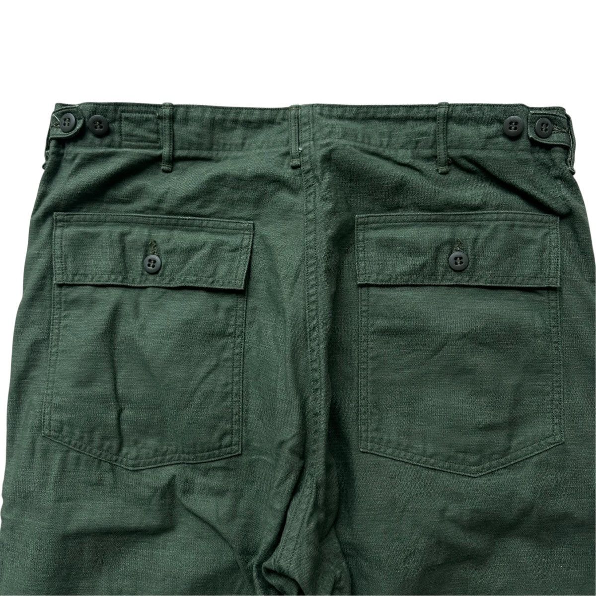 Vintage Orslow Us Army Fatigue Pants Olive in Green, Men's (Size 36) — image 5 of 6
