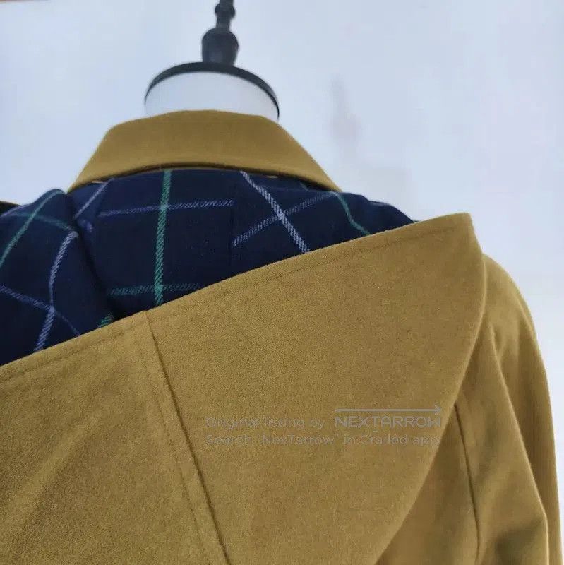Burberry Burberry Winter Yellow Wool Men's Coat. Size US M / EU 48-50 / 2 - 5 Thumbnail