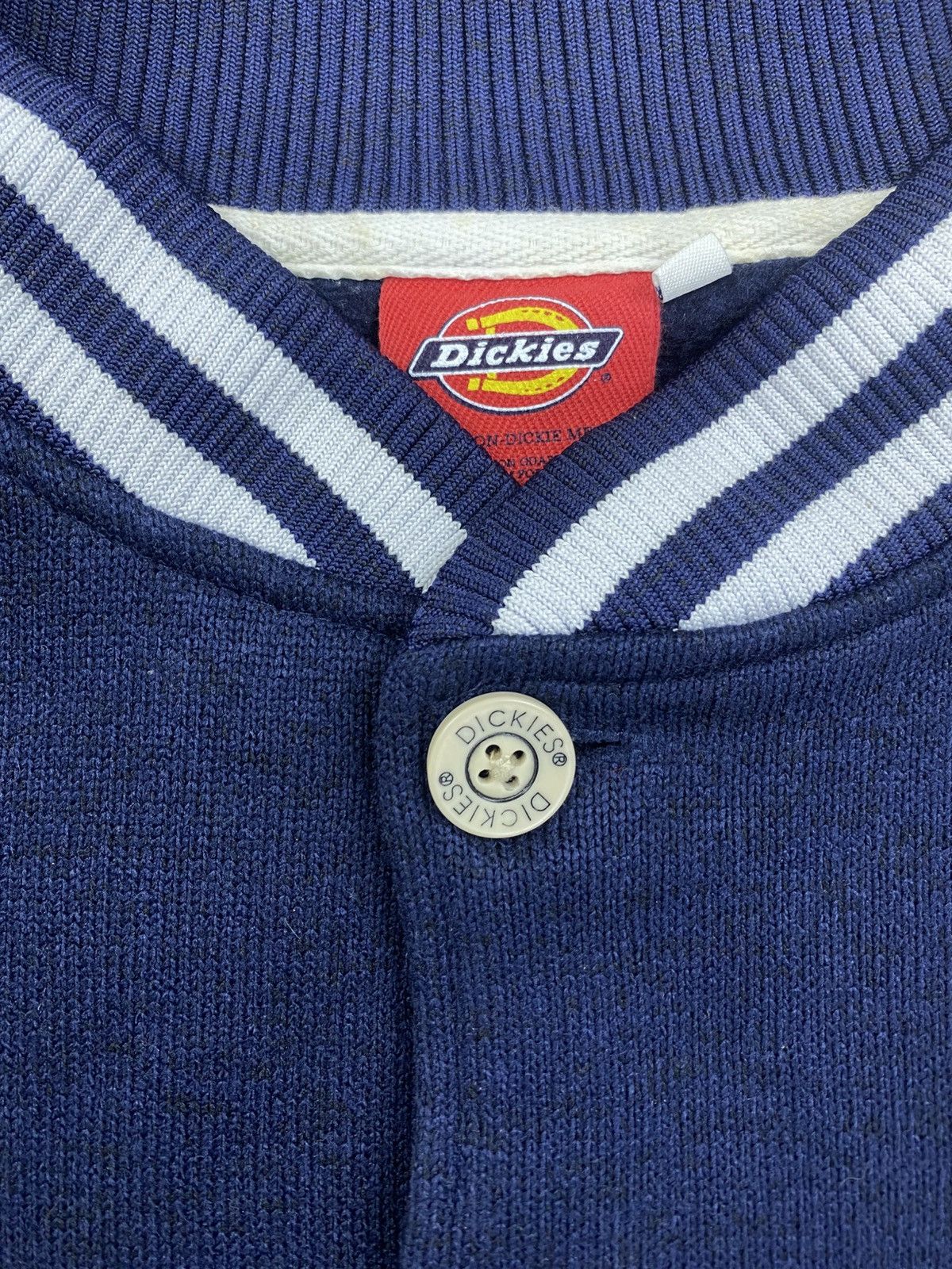 Dickies × Vintage Vintage Dickies Embroidery Logo Buttoned Varsity Jacket Size US M / EU 48-50 / 2 - 8 Thumbnail