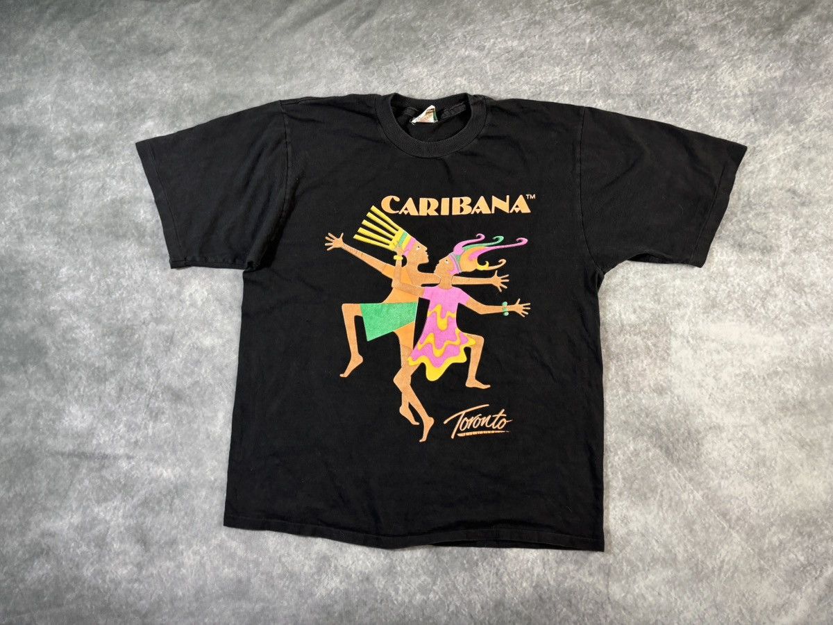 Vintage 1990s Vintage Caribana Toronto Tee Shirt Caribbean Festival Size US M / EU 48-50 / 2 - 11 Thumbnail