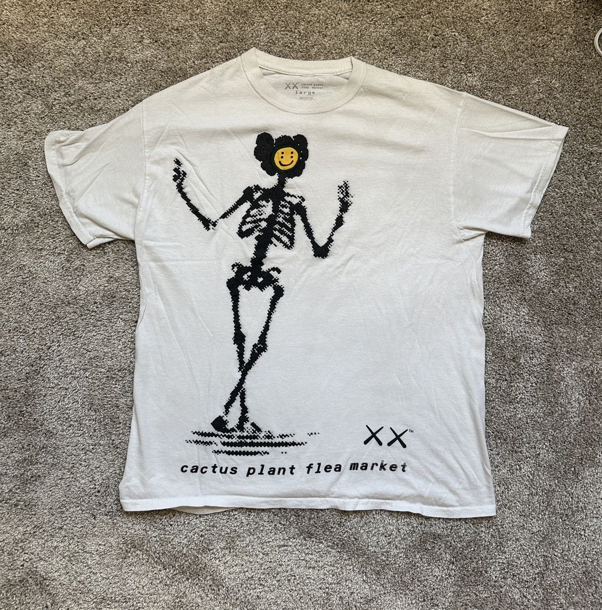 Kaws Cactus Plant Flea Market x Kaws tee Grailed