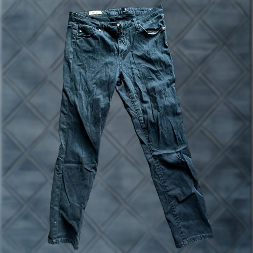 Vintage VINTAGE AG Adriano Goldschmied The Prima Mid-Rise Cigarette Jeans Women 28 Blue Slim Fit Size 28" / US 6 / IT 42 - 1 Thumbnail