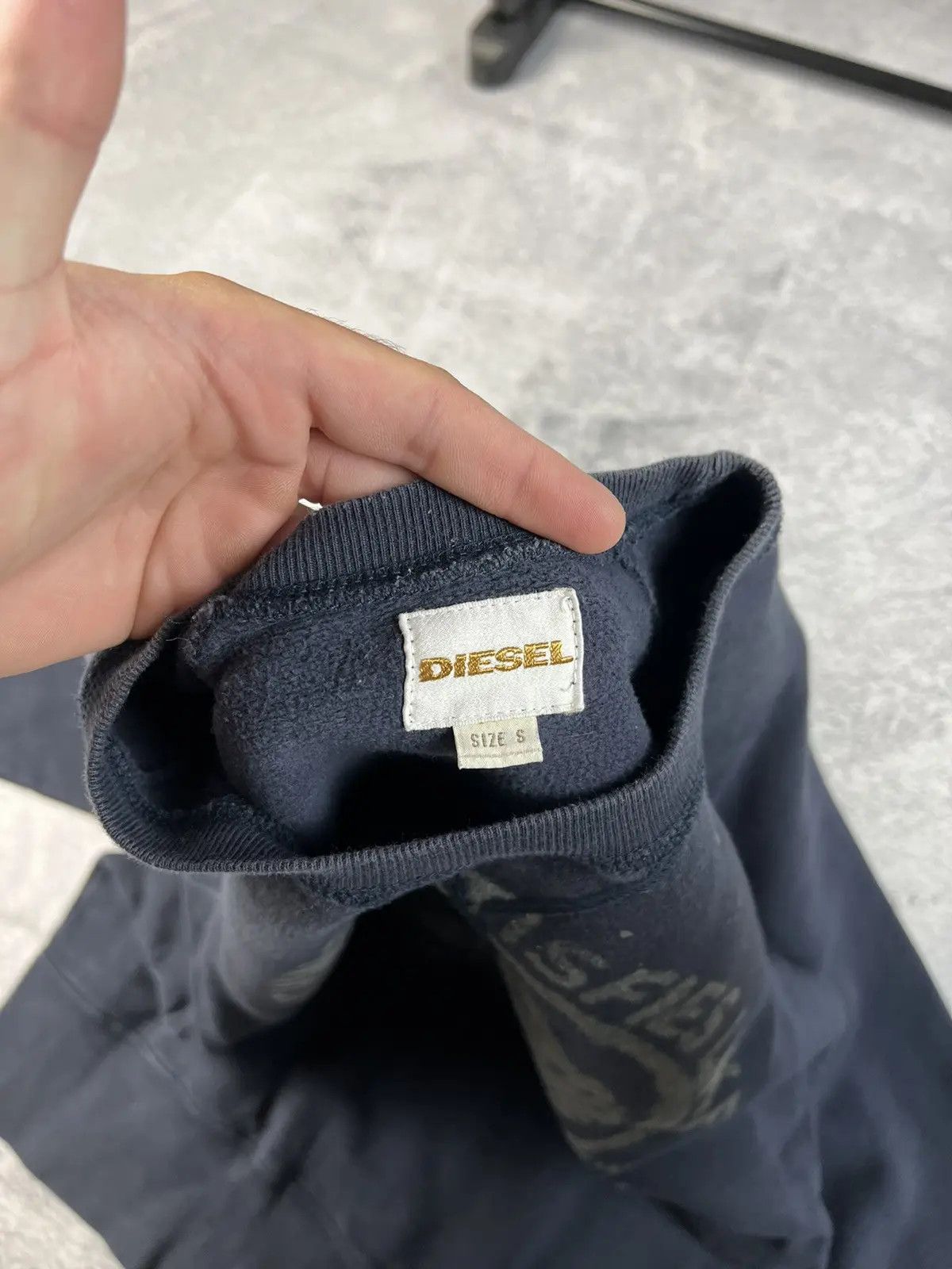 Diesel Vintage Diesel streetwear sweatshirt Size US S / EU 44-46 / 1 - 5 Thumbnail