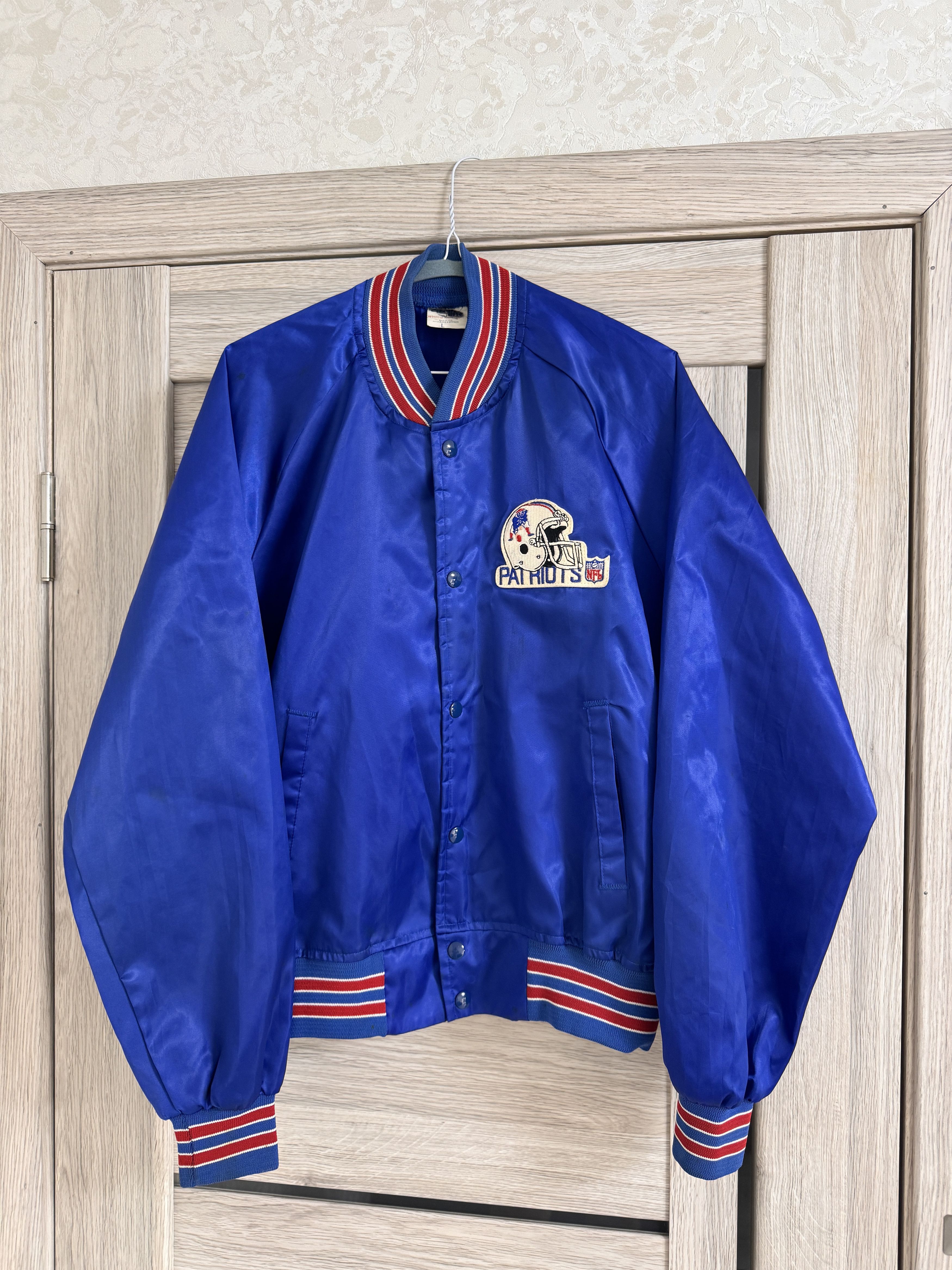 Vintage New England Patriots Bomber Jacket