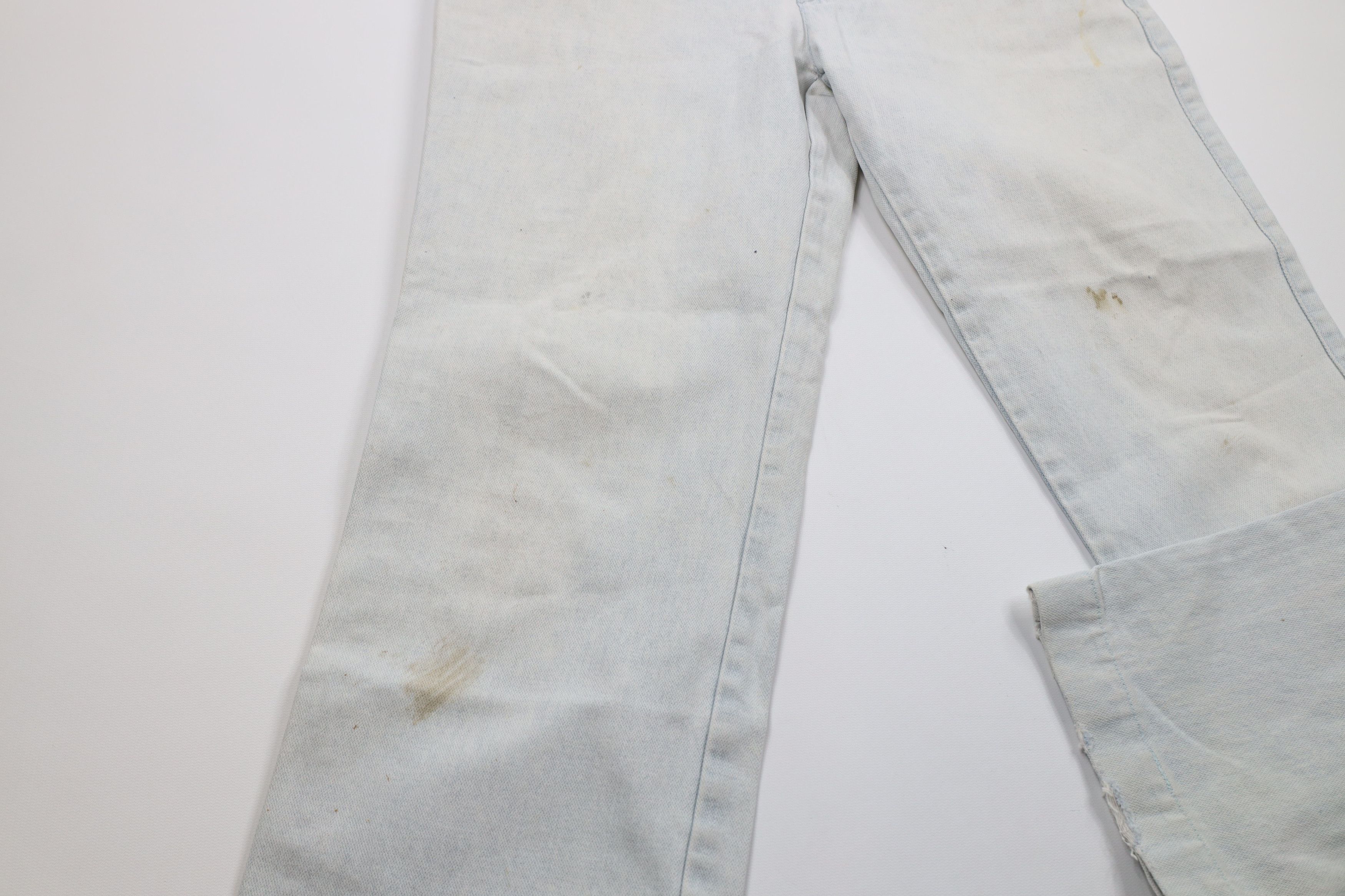 Vintage Vintage 70s Streetwear Flared Bootcut Denim Jeans Blue Size US 32 / EU 48 - 7 Thumbnail