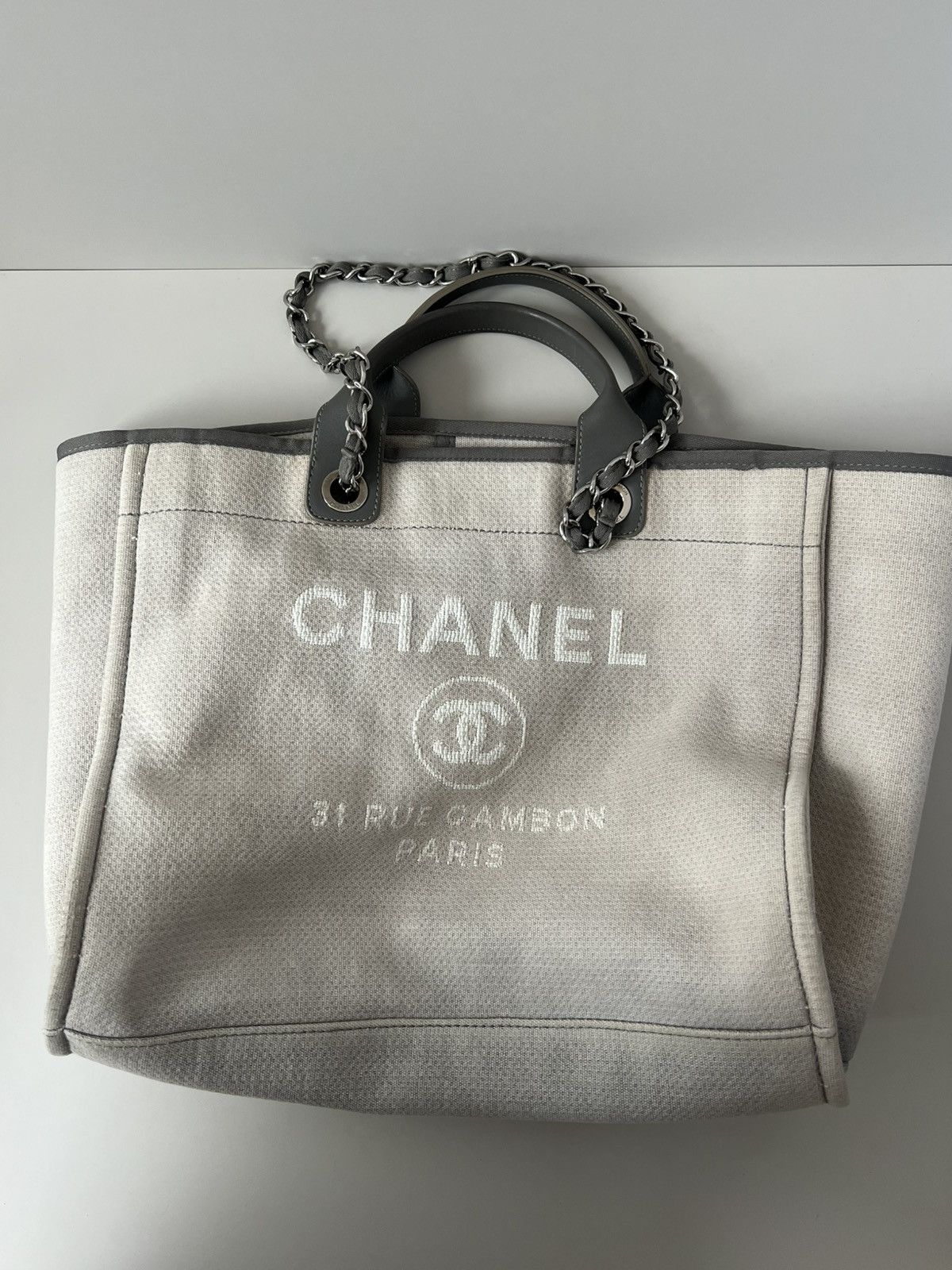 Chanel Chanel Deauville Chain tote bag Size ONE SIZE - 1 Thumbnail