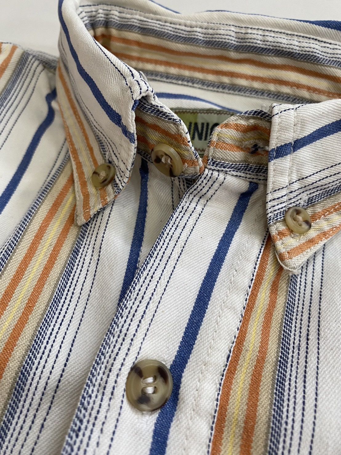Japanese Brand × Vintage Vintage 80s-90s Uniqlo Shirt Size US L / EU 52-54 / 3 - 3 Thumbnail