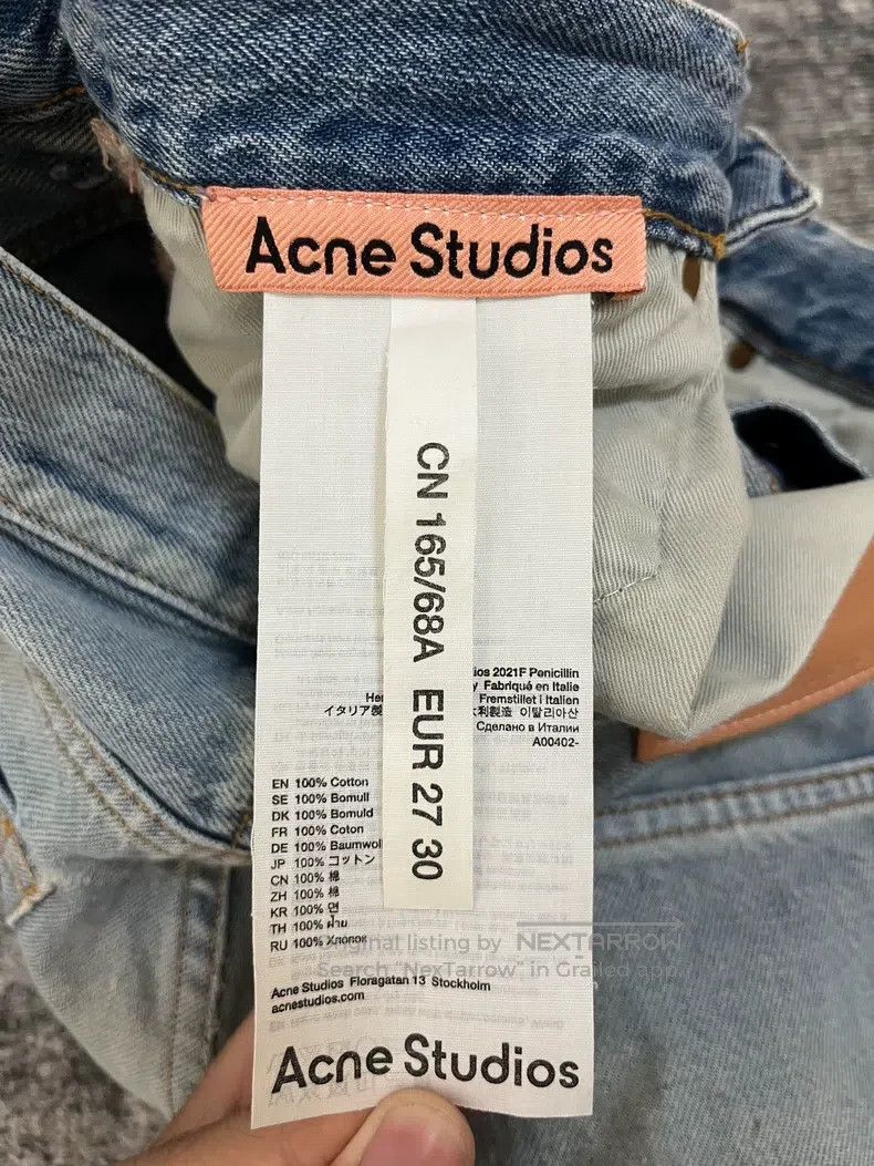 Acne Studios Acne Studios Ripped effect details cotton denim jeans Size 30" / US 8 / IT 44 - 3 Thumbnail
