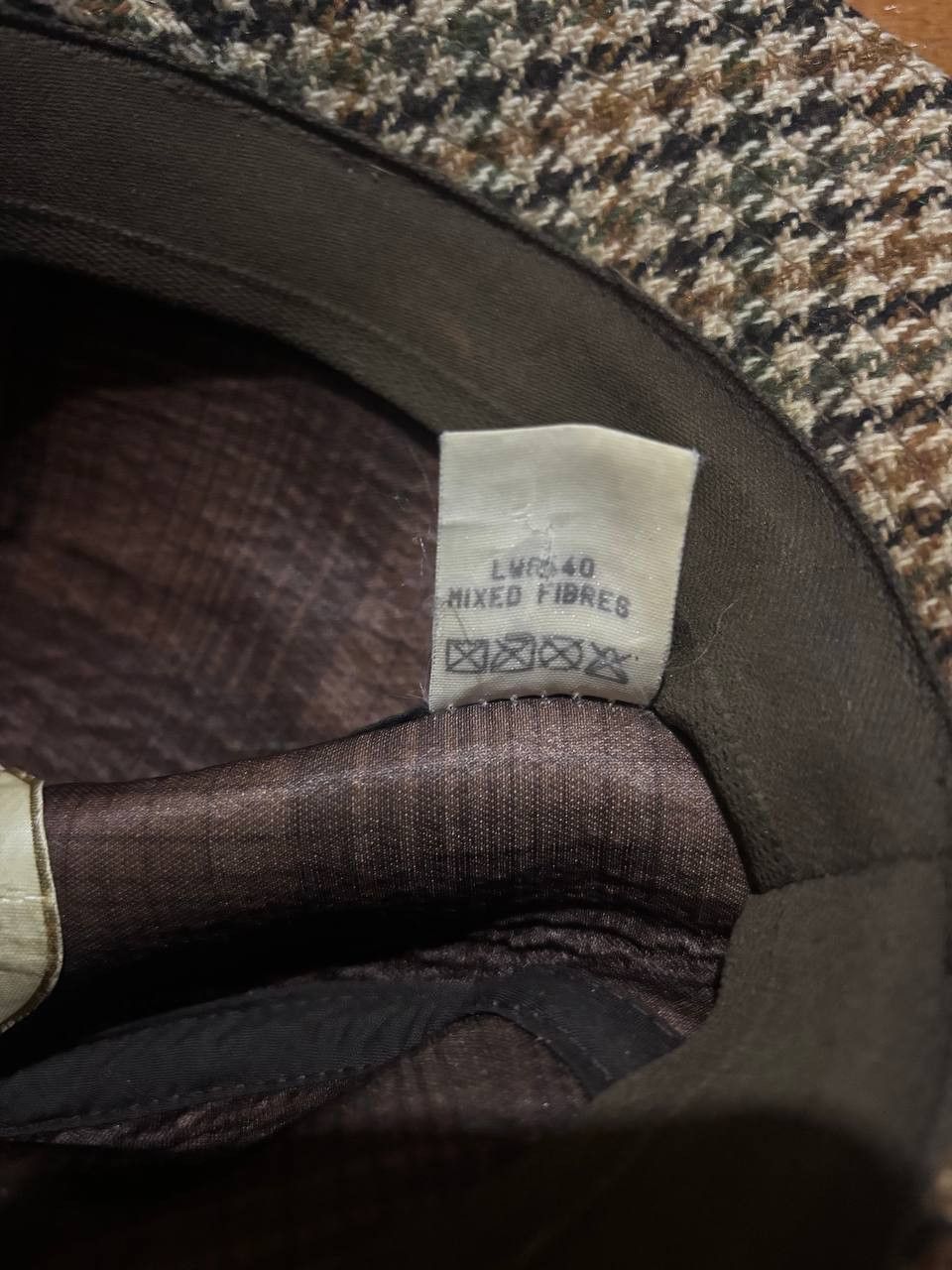 Kangol Vintage Kangol Bradford Tweed Check Hat – Made in England Size ONE SIZE - 8 Thumbnail