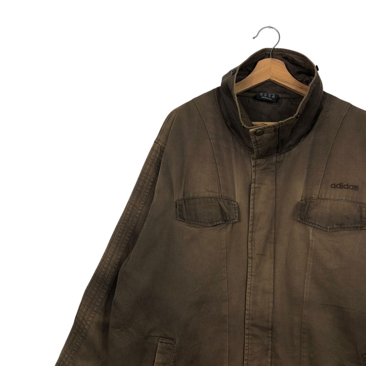 Adidas 🔥VINTAGE CHORE JACKET ADIDAS DETROIT DUCK CANVAS DISTRESSED Size US M / EU 48-50 / 2 - 9 Thumbnail