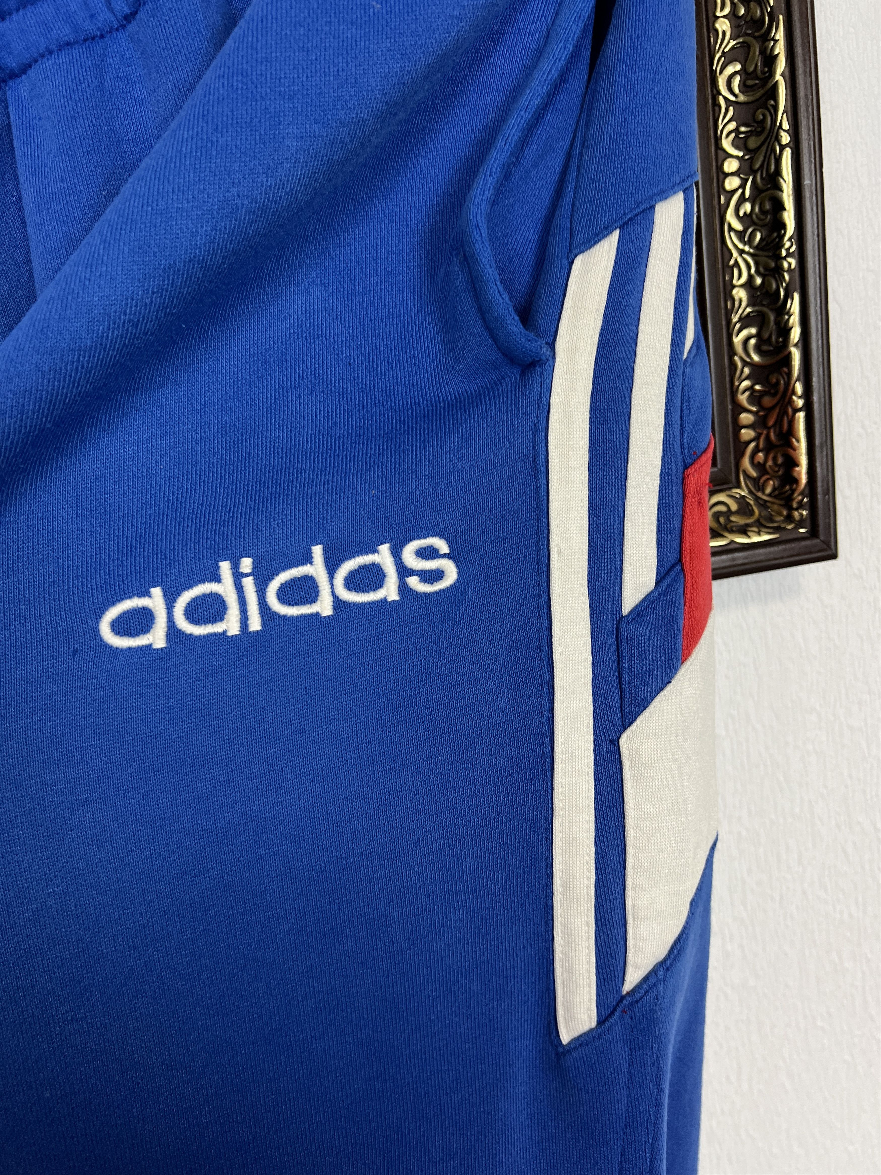 Adidas Vintage 90's Bayern Munich Football Pants Soccer XL Size US 36 / EU 52 - 5 Thumbnail