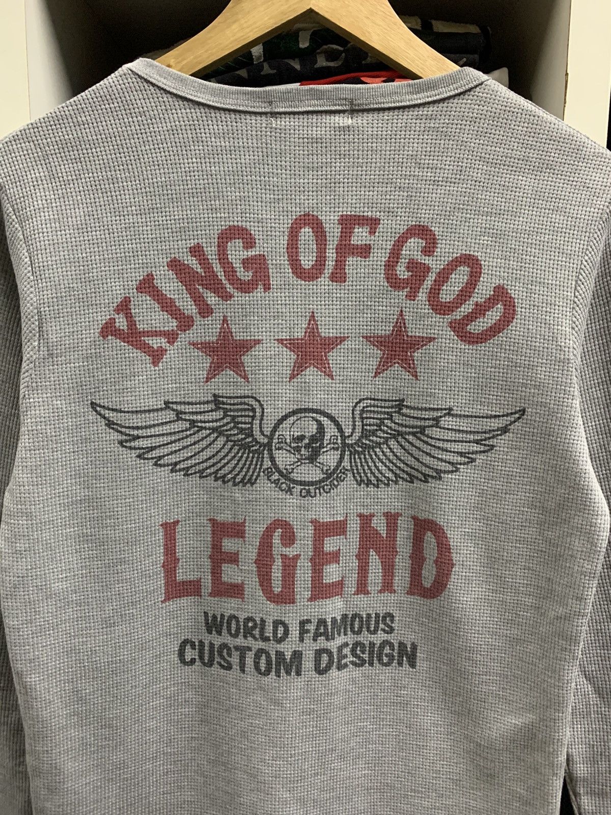 Japanese Brand × Vintage Vintage King Of God Shirt Size L / US 10 / IT 46 - 5 Thumbnail