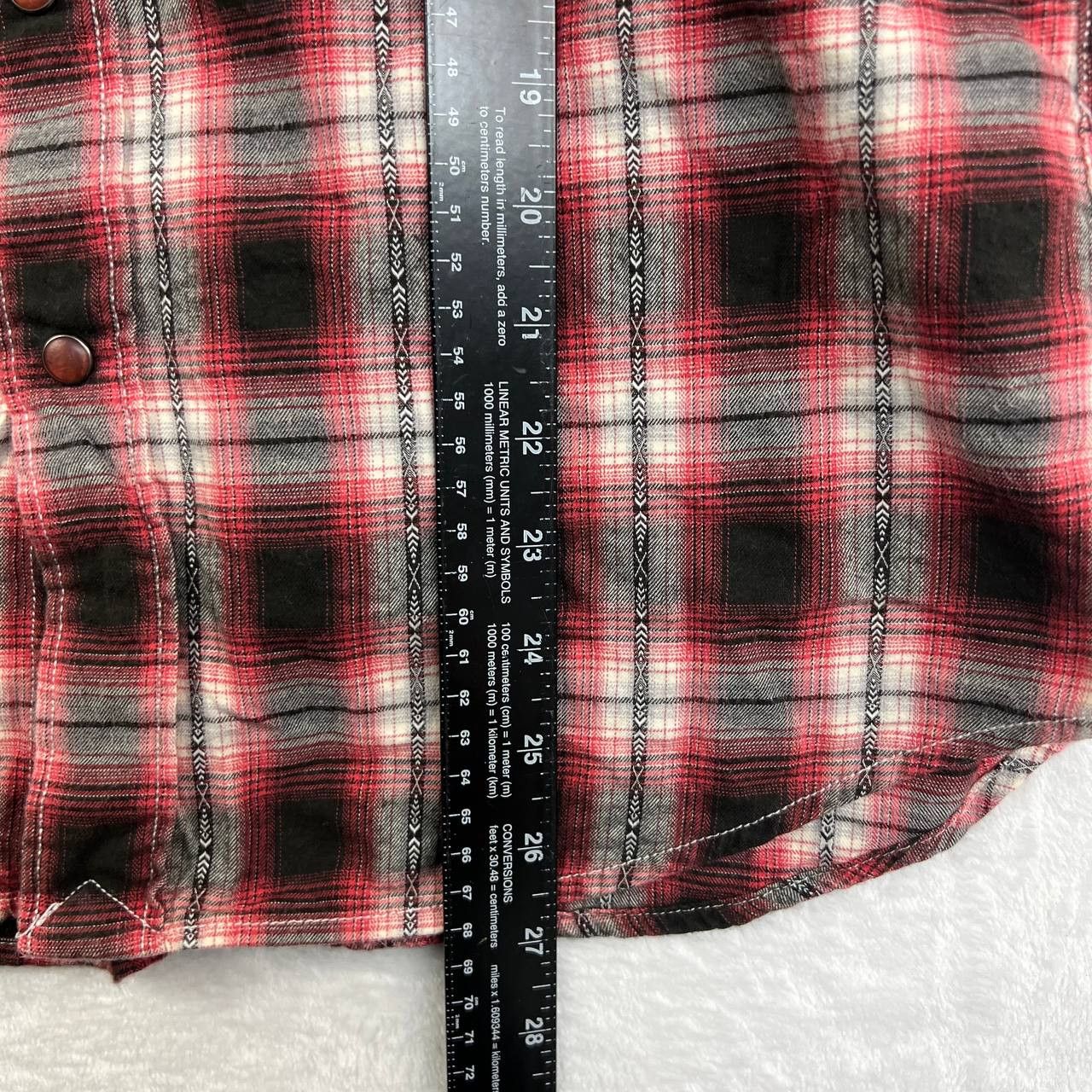 Other Back Number Shirt Men Medium Plaid Long Sleeves M Size US M / EU 48-50 / 2 - 6 Thumbnail