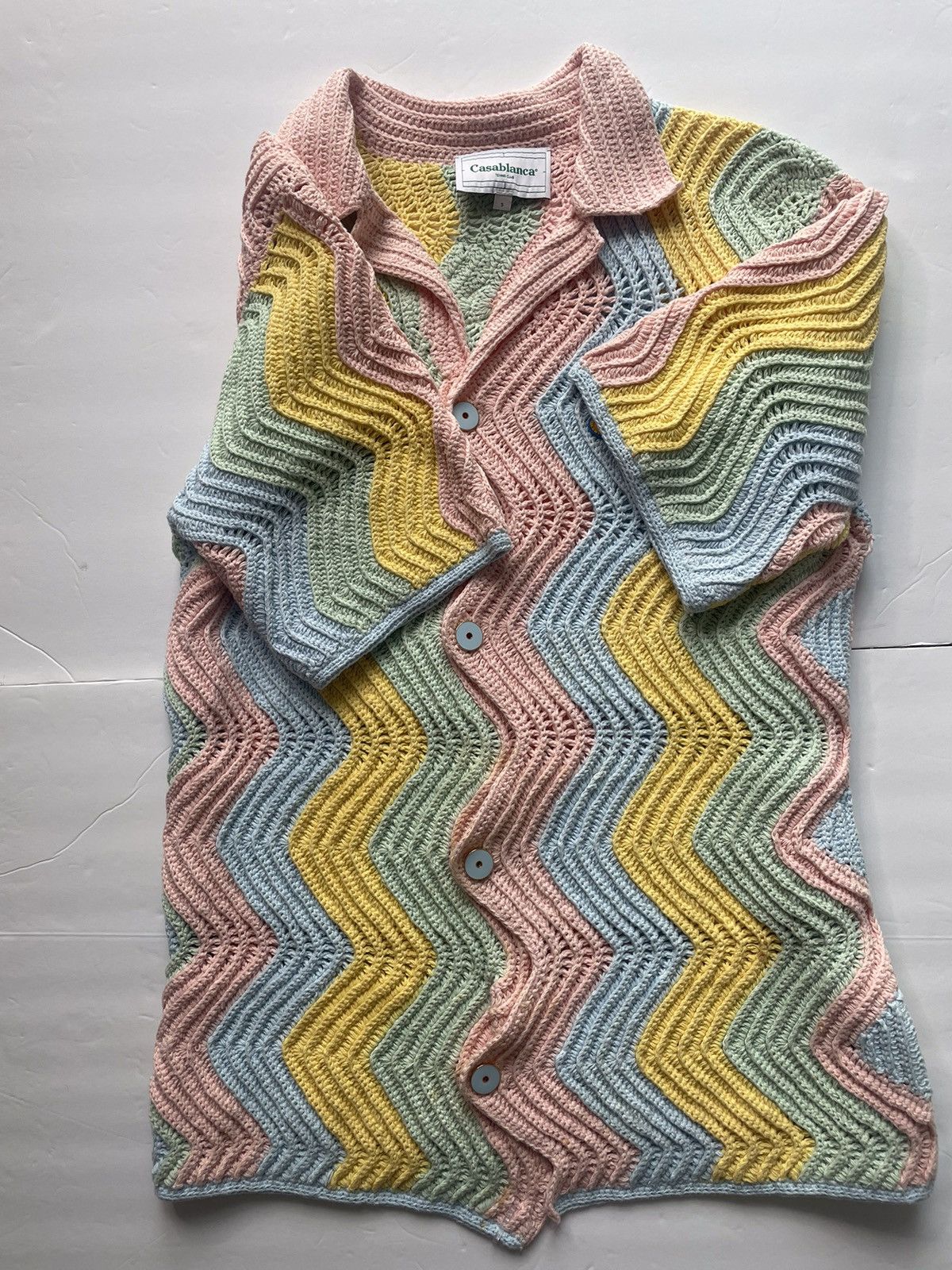 Casablanca Casablanca Knitted Shirt Size US S / EU 44-46 / 1 - 4 Thumbnail