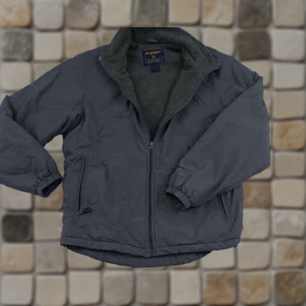 Vintage Woolrich Jacket Nylon Insulated Full Zip Bomber Olive Green Medium Men Size US M / EU 48-50 / 2 - 1 Thumbnail
