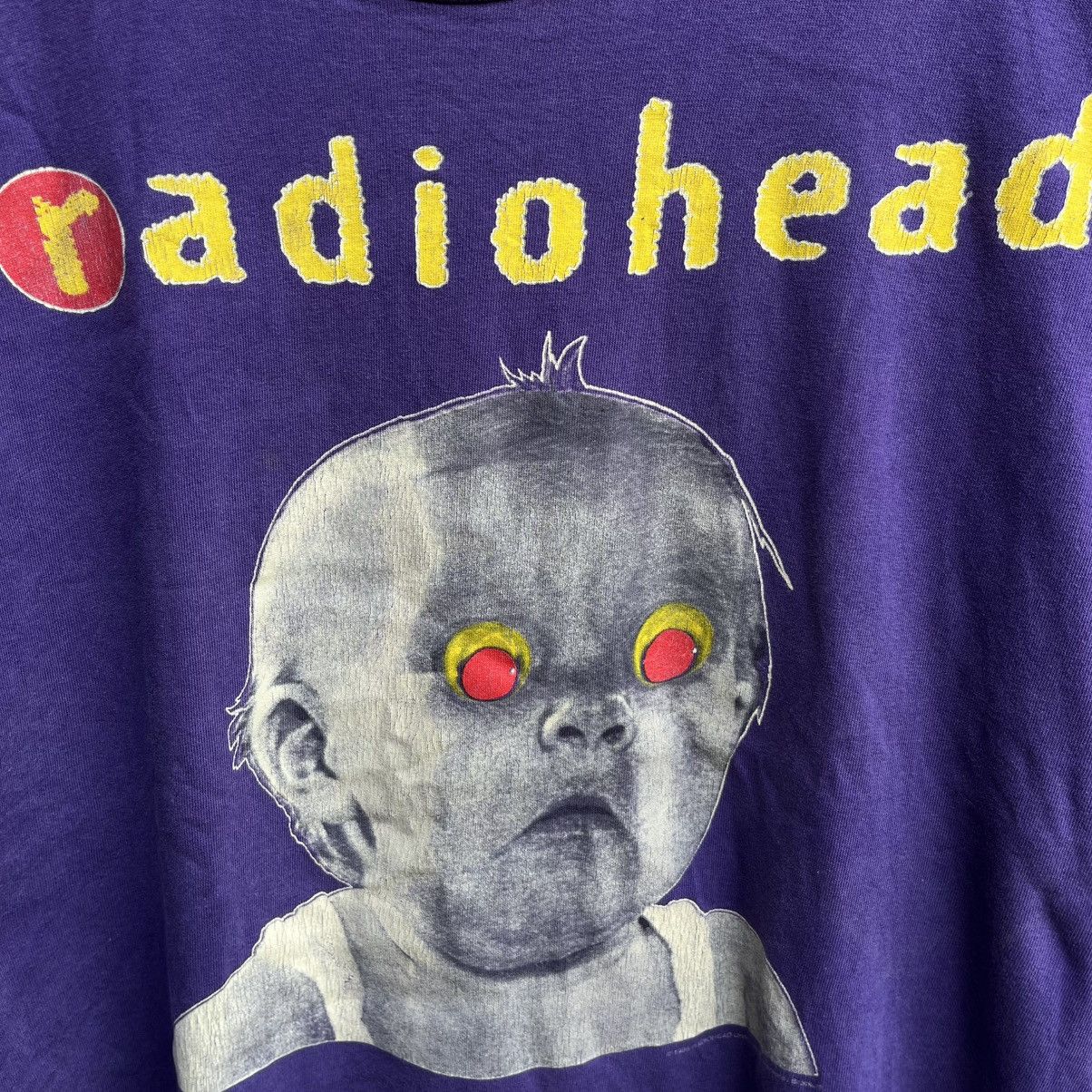 Band Tees Vintage rare 90s RADIOHEAD band pablohoney tee Size US L / EU 52-54 / 3 - 4 Thumbnail