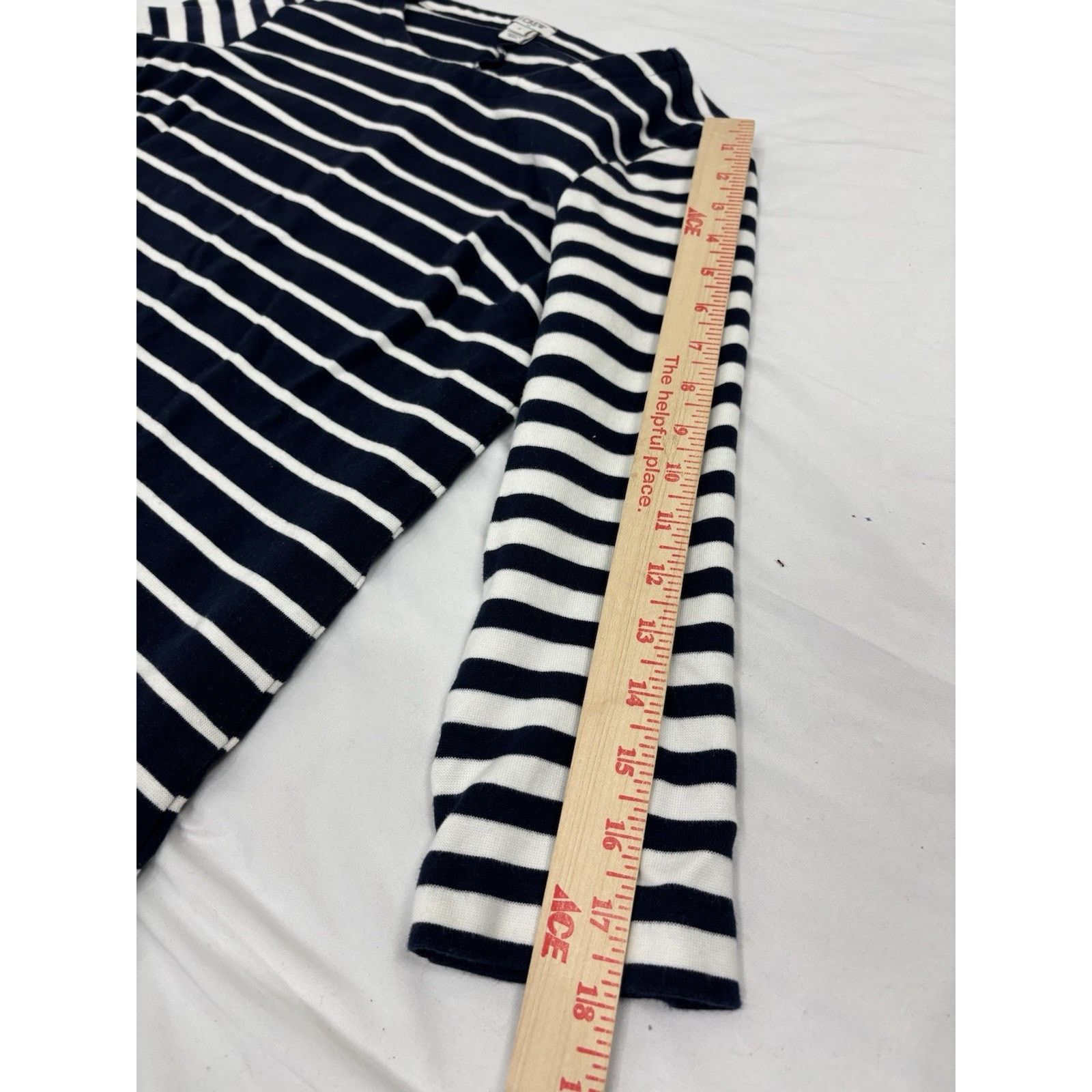 J.Crew J Crew Factory Blue & White Striped Cotton Dress S Size S / US 4 / IT 40 - 7 Thumbnail
