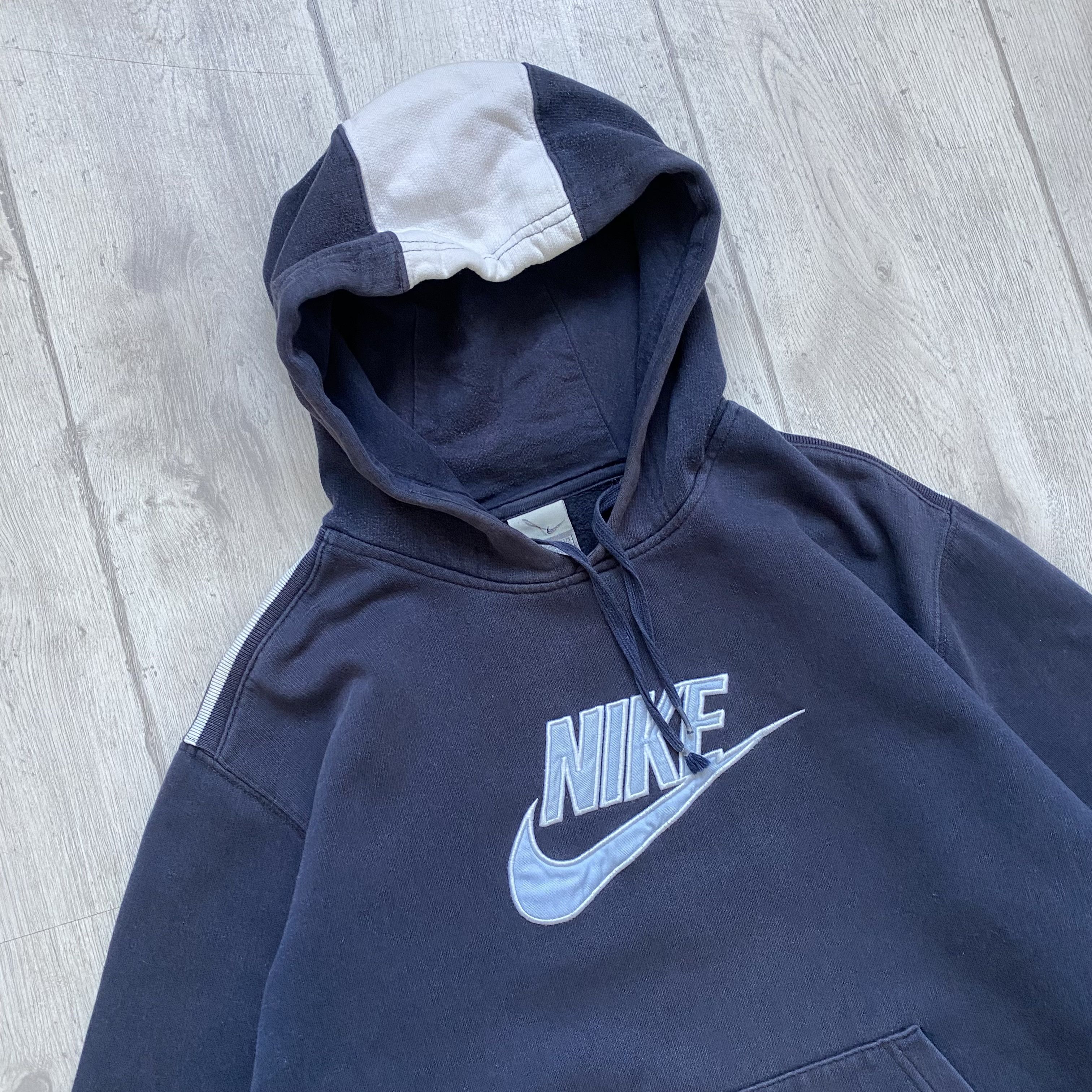 Nike Vintage Faded Nike Hoodie Center logo swoosh Size US XS / EU 42 / 0 - 3 Thumbnail