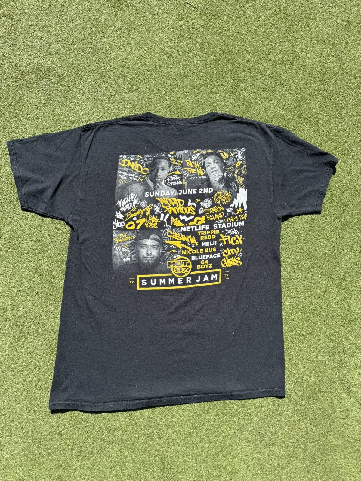 Band Tees × Rap Tees Hot 97 Summer Jam Concert T-Shirt Size US L / EU 52-54 / 3 - 8 Thumbnail