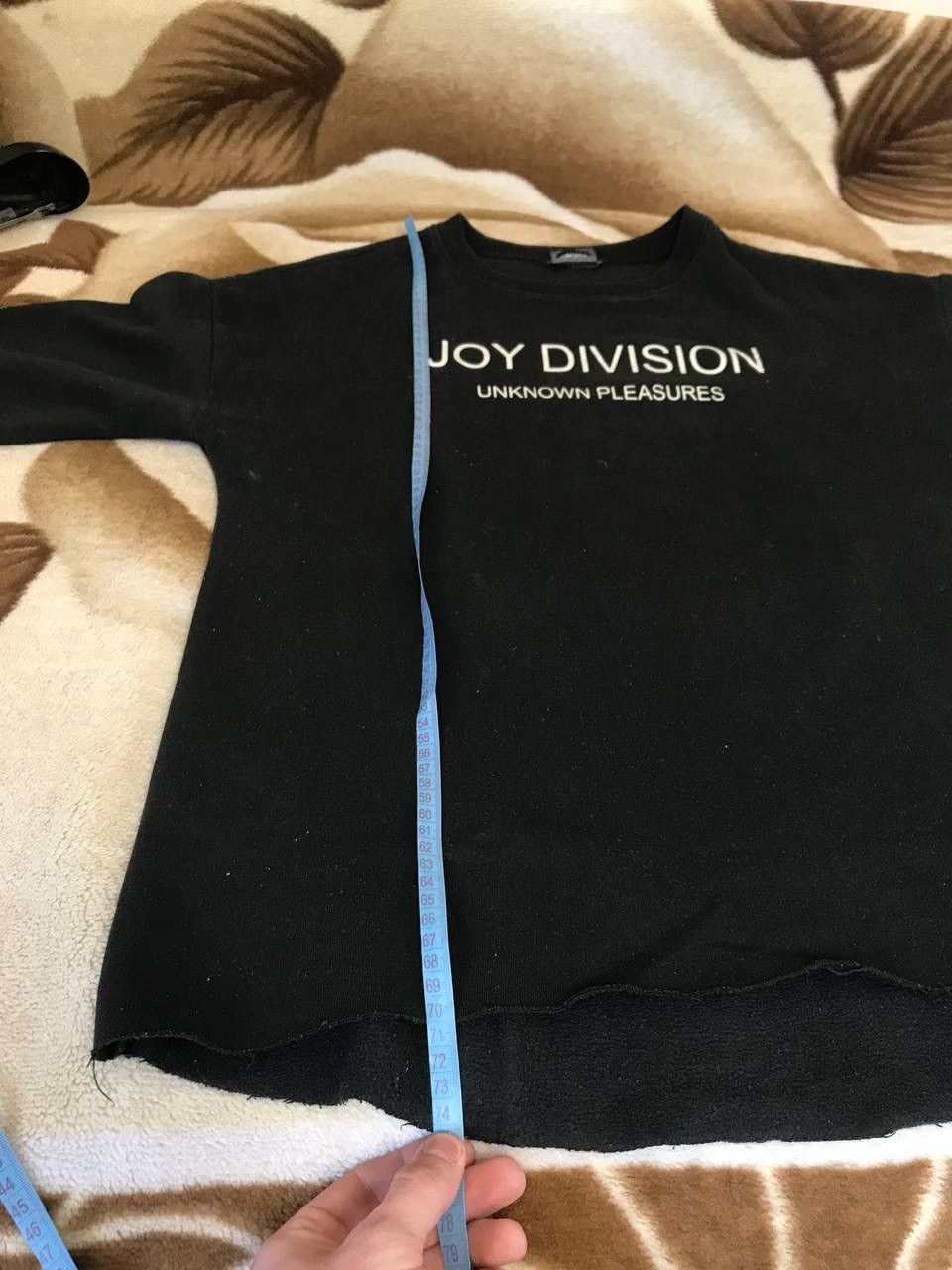 Band Tees 🔥 JOY DIVISION x ZARA UNKNOWN PLEASURES SWEATSHIRT Pullover Size US M / EU 48-50 / 2 - 11 Thumbnail