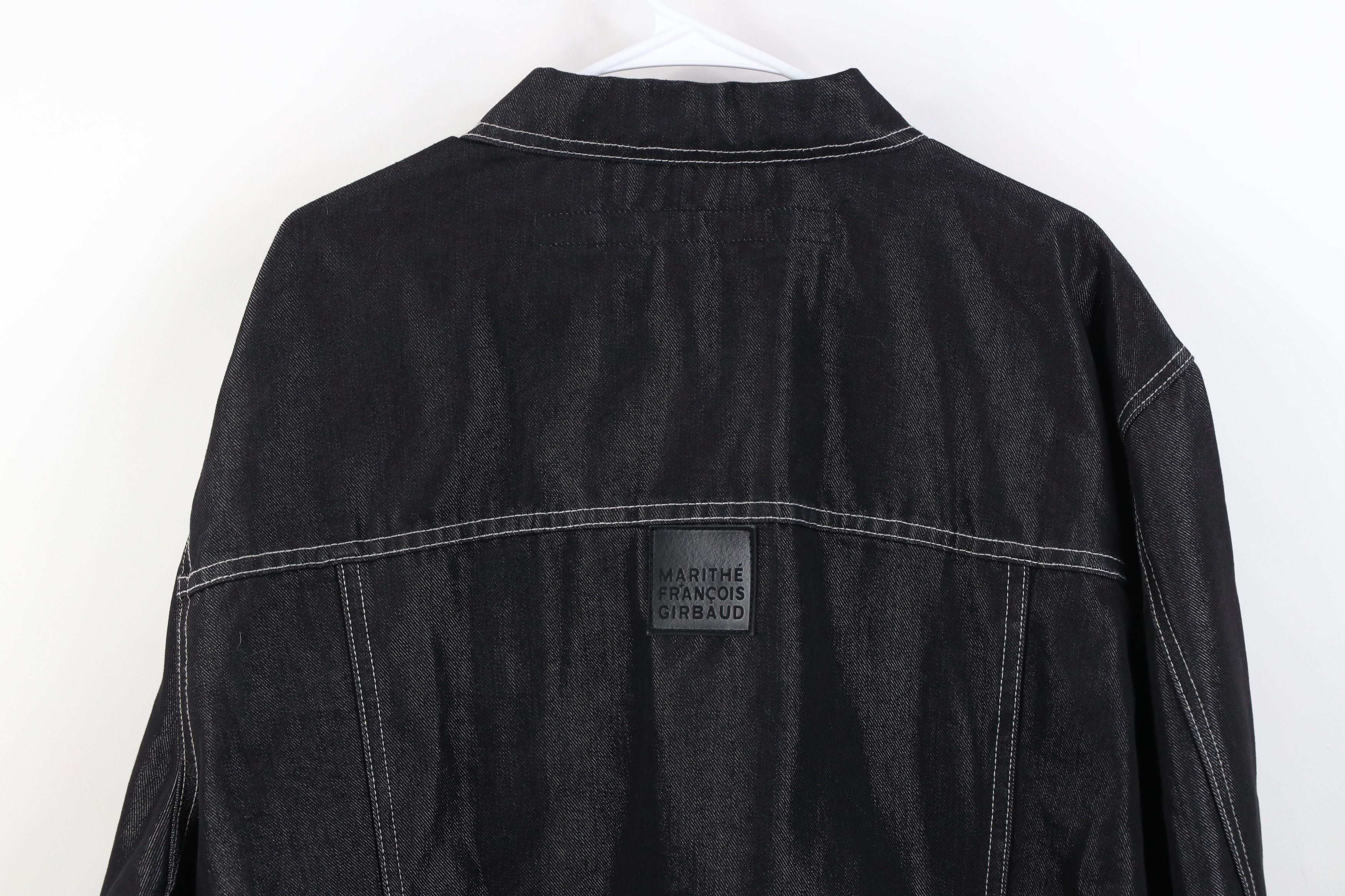 Marithe + Francois Girbaud Deadstock Vintage 90s Marithe Francois Girbaud Denim Jacket Size US XL / EU 56 / 4 - 16 Thumbnail