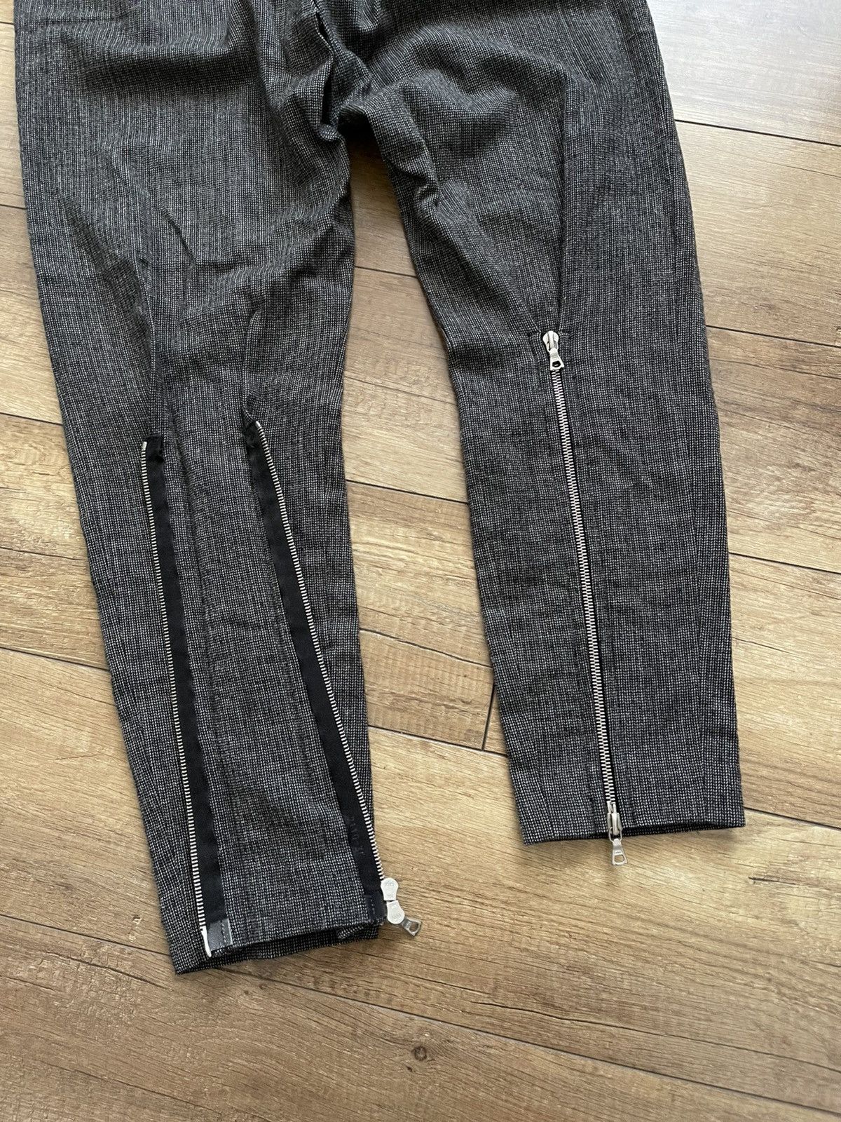 Dries Van Noten Dries Van Noten Wool Zip Pants Trousers Size US 36 / EU 52 - 5 Thumbnail