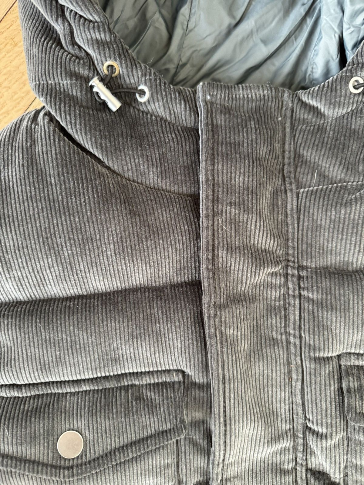 Robert Graham Robert Graham gray corduroy puffer Size US XL / EU 56 / 4 - 2 Thumbnail