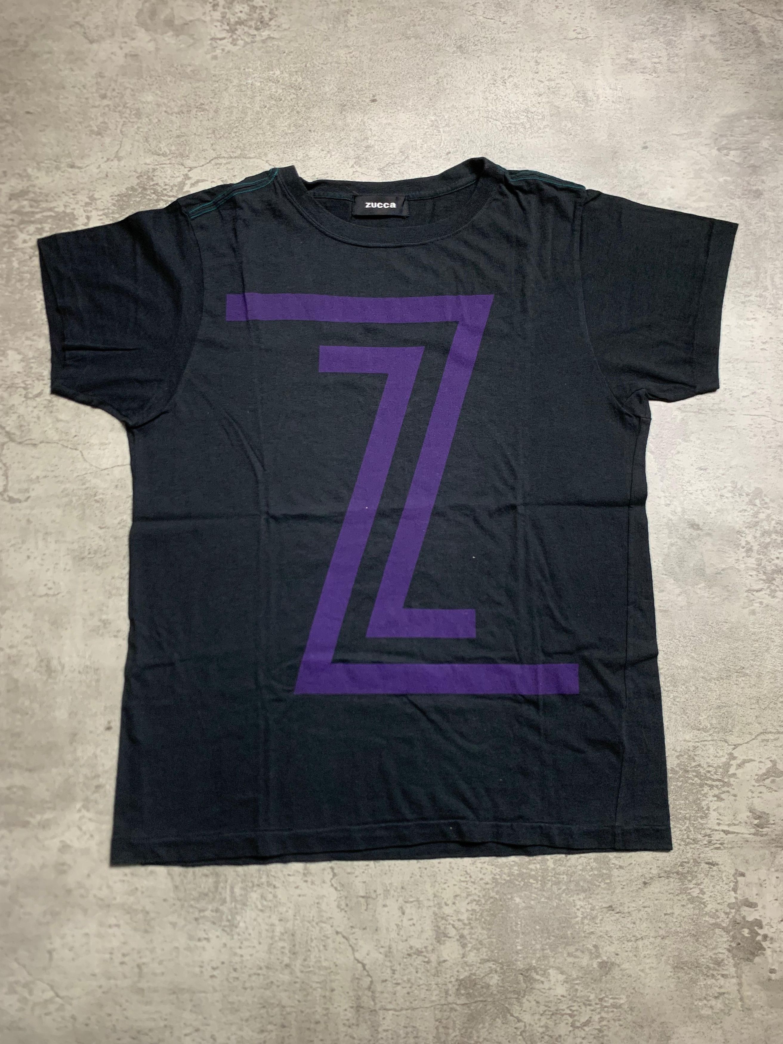 CABANE de ZUCCa Vintage Cabane de Zucca - Big Logo Black Shirt Size M Size US M / EU 48-50 / 2 - 1 Thumbnail