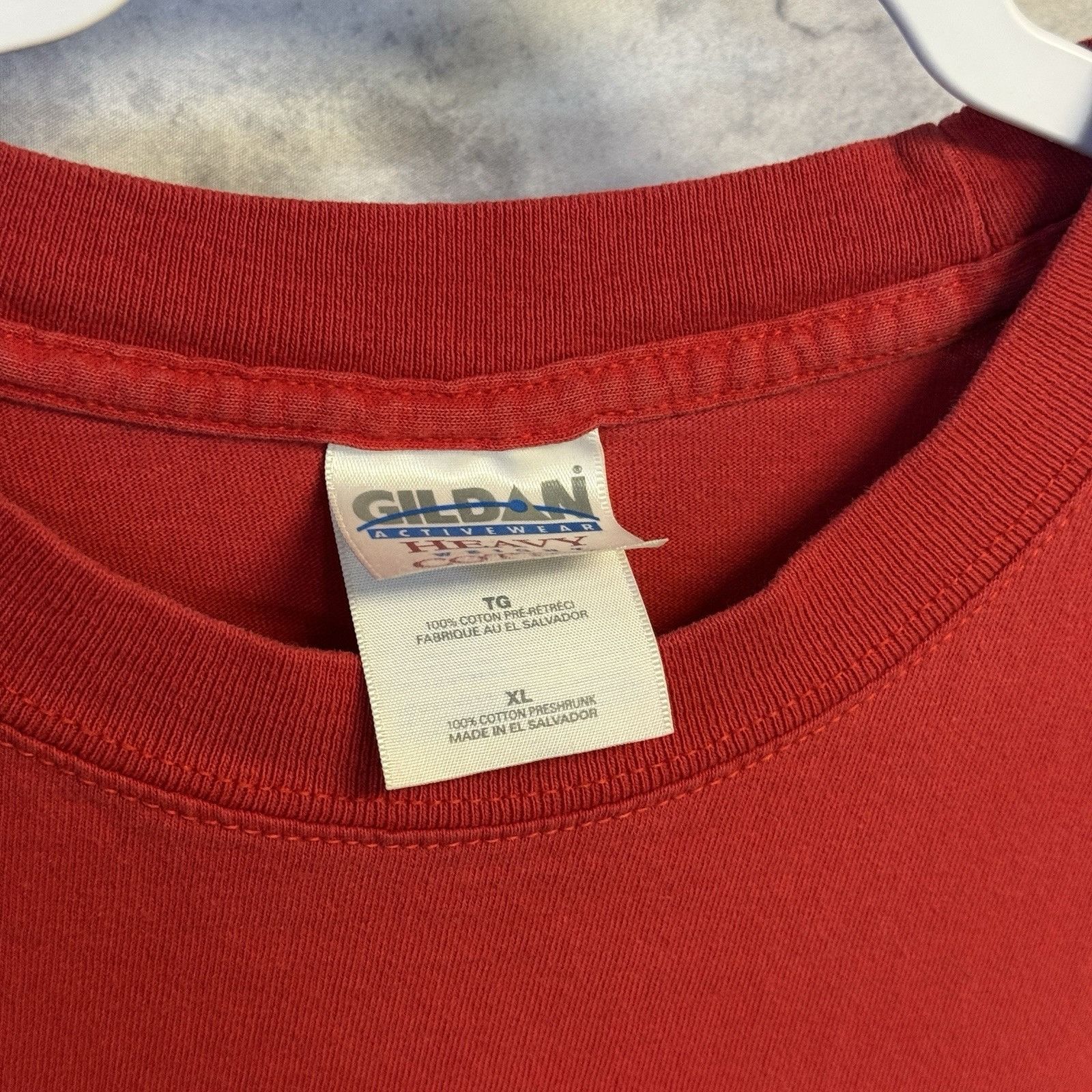 Vintage Vintage Mt Whitney Hiking T Shirt Mens XL Red Pine Californi Size US XL / EU 56 / 4 - 4 Thumbnail