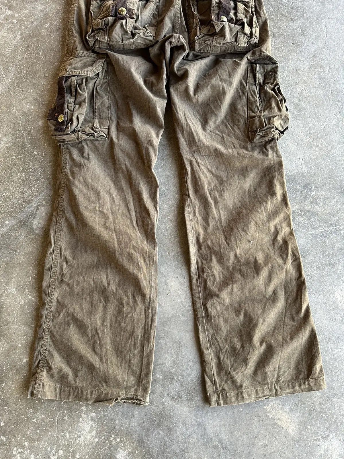 Surplus Research SEND OFFER🍁VINTAGE SURPLUS JAPAN 3D POCKET RARE CARGO PANTS Size US 29 - 11 Thumbnail