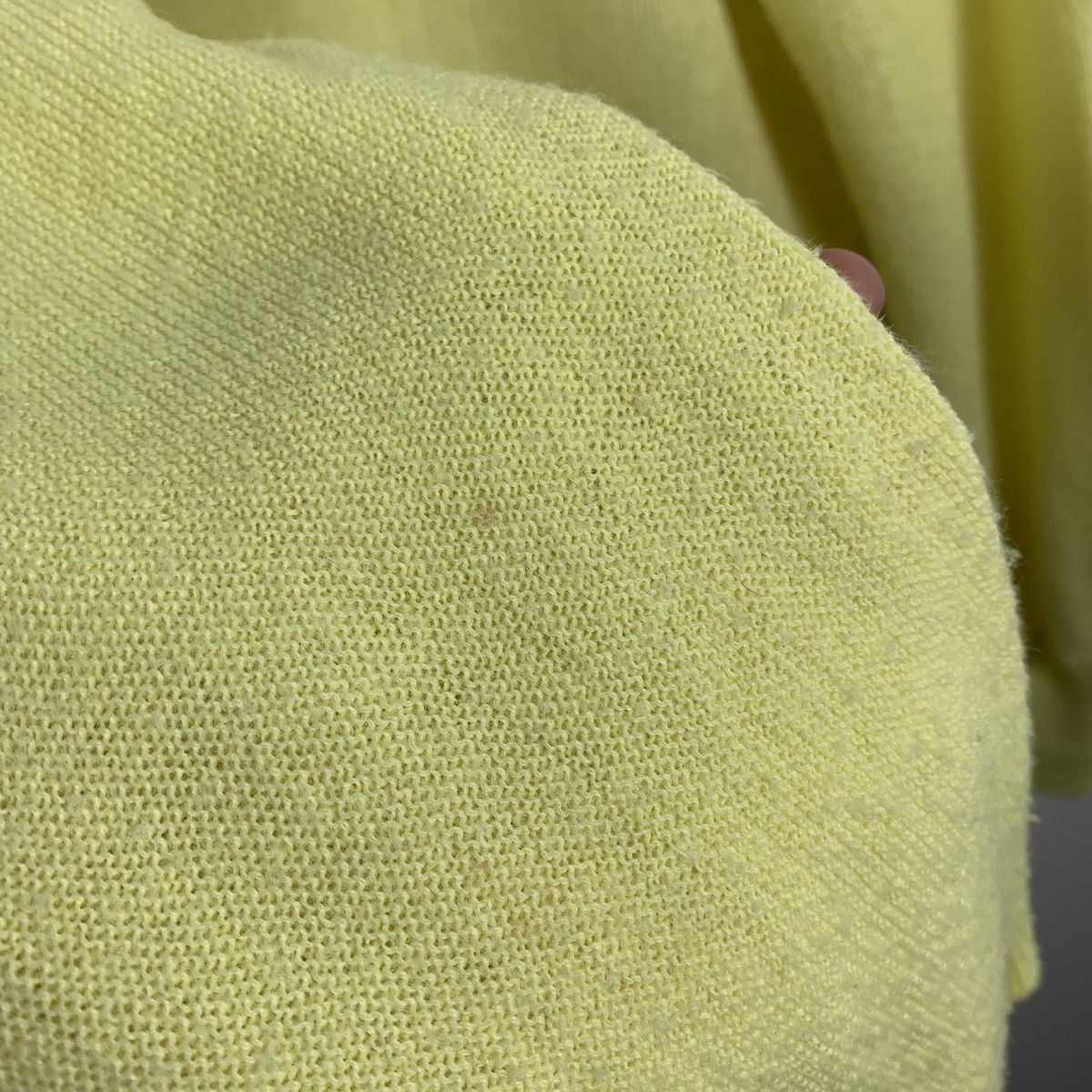 Lacoste Vintage Izod Lacoste Orlon Acrylic Sweater Size M Yellow Top Size US M / EU 48-50 / 2 - 20 Thumbnail