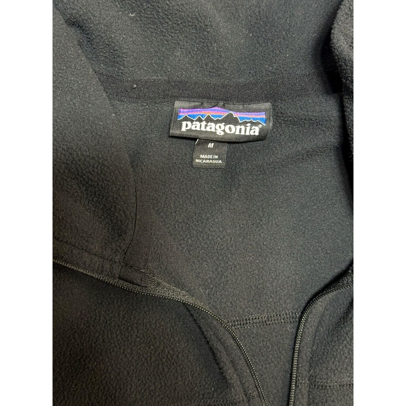 Patagonia Patagonia Men's Micro D Fleece Pullover Sweater Black Size M Size US M / EU 48-50 / 2 - 3 Thumbnail