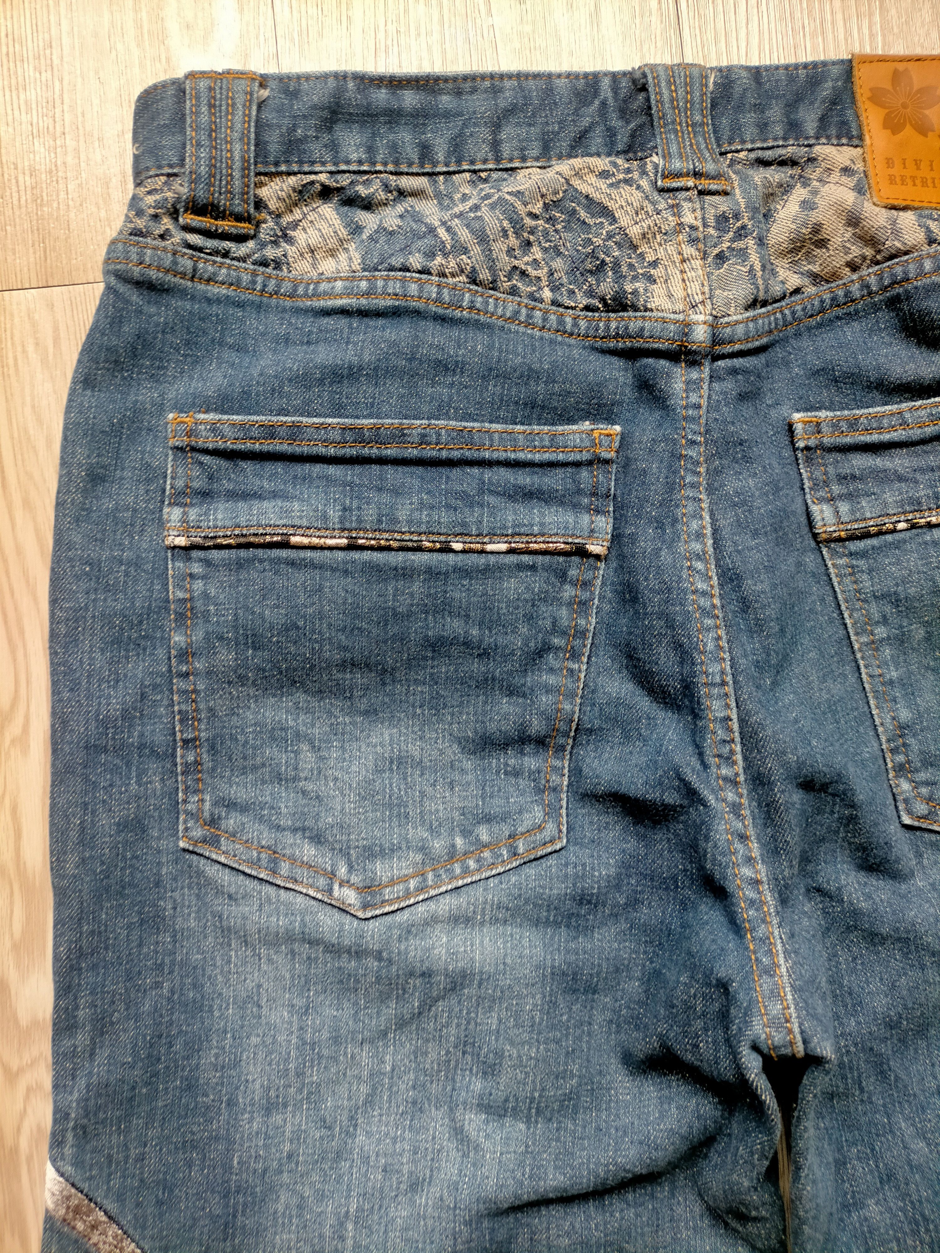 Karakuri Tamashii 🔥Rare🔥Divine Retribution Embroidered Blue Jeans Size US 32 / EU 48 - 14 Thumbnail