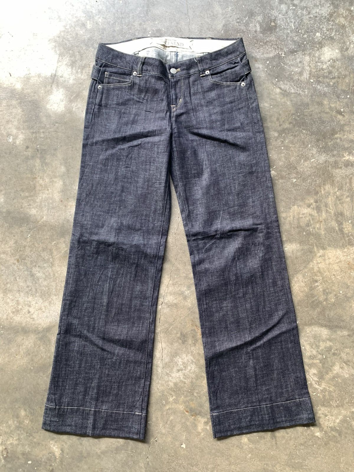 Japanese Brand × Vintage Weekend Denim Jeans Size 30" / US 8 / IT 44 - 1 Thumbnail