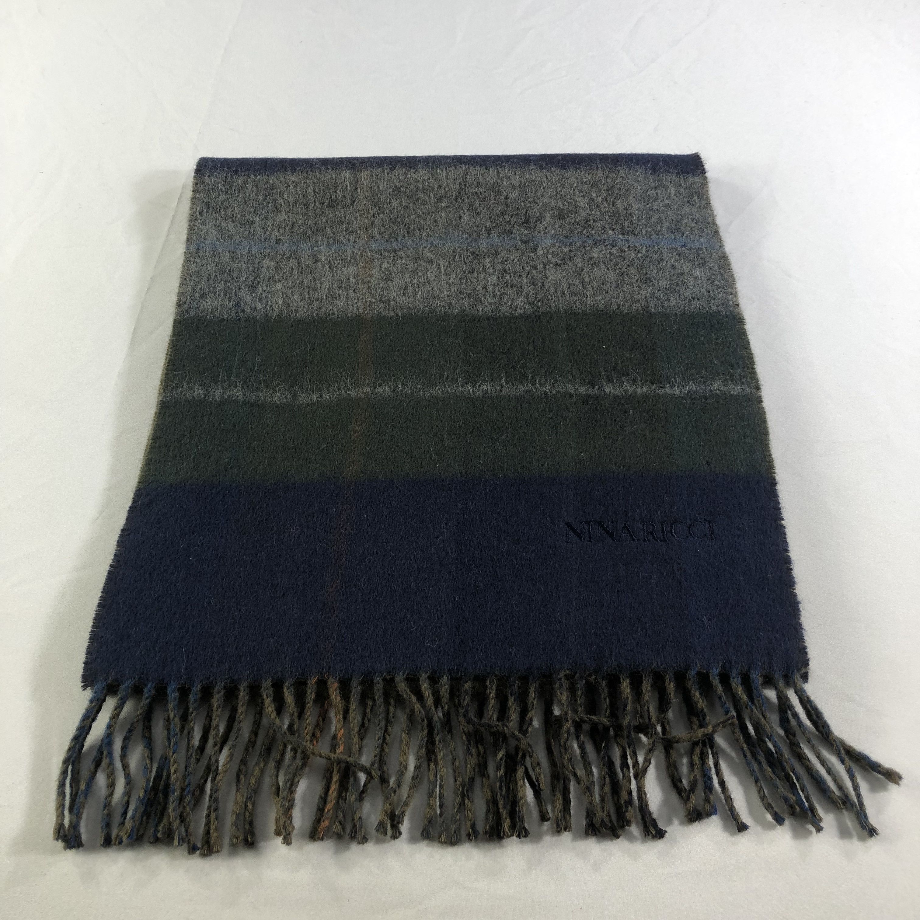 Nina Ricci Nina Ricci Tartan Wool Scarf Muffler V1516 Size ONE SIZE - 2 Thumbnail