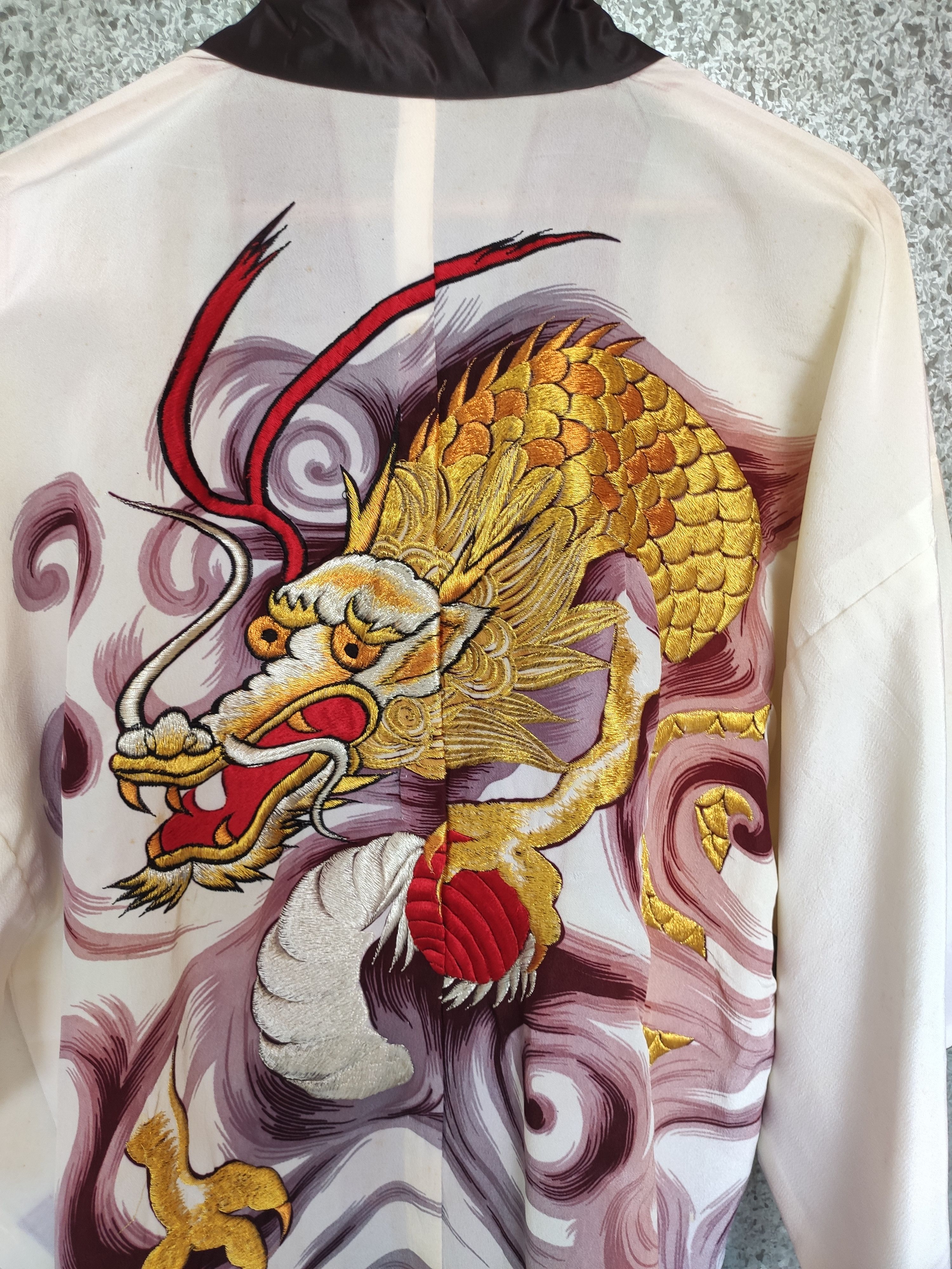 Japanese Brand 🔥 Kimono Japan Dragon Embroidery Size US S / EU 44-46 / 1 - 4 Thumbnail