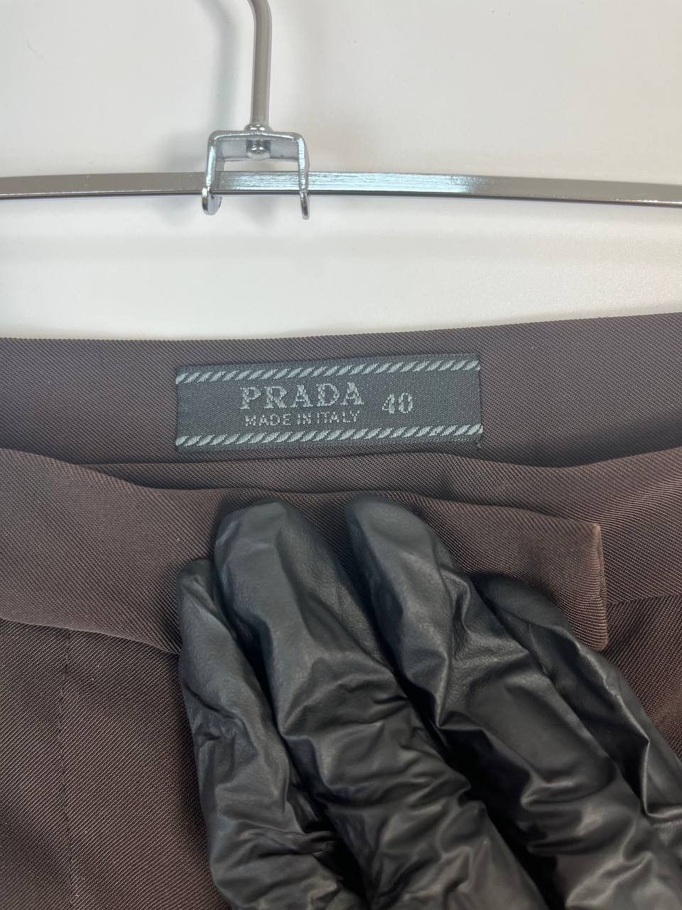 Prada PRADA Women Pants Trousers Black Size 40 Size 27" / US 4 / IT 40 - 2 Thumbnail