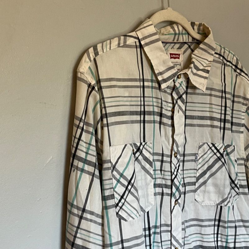 Levi's Mens Levi's Plaid Shirt XL Size US S / EU 44-46 / 1 - 2 Thumbnail