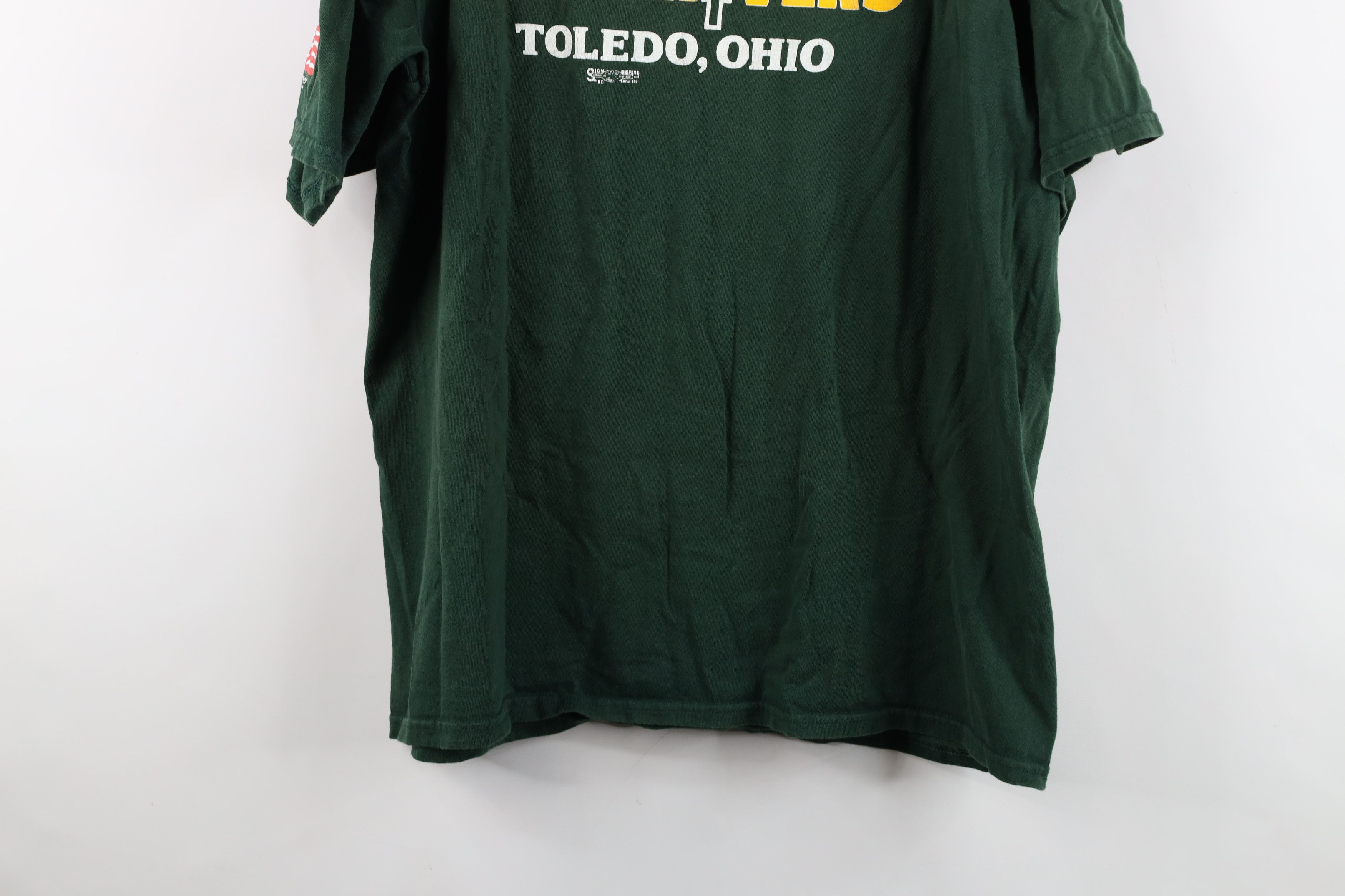 Vintage Vintage 90s Union Made Pile Drivers Local 1393 T-Shirt USA Size US XL / EU 56 / 4 - 16 Thumbnail