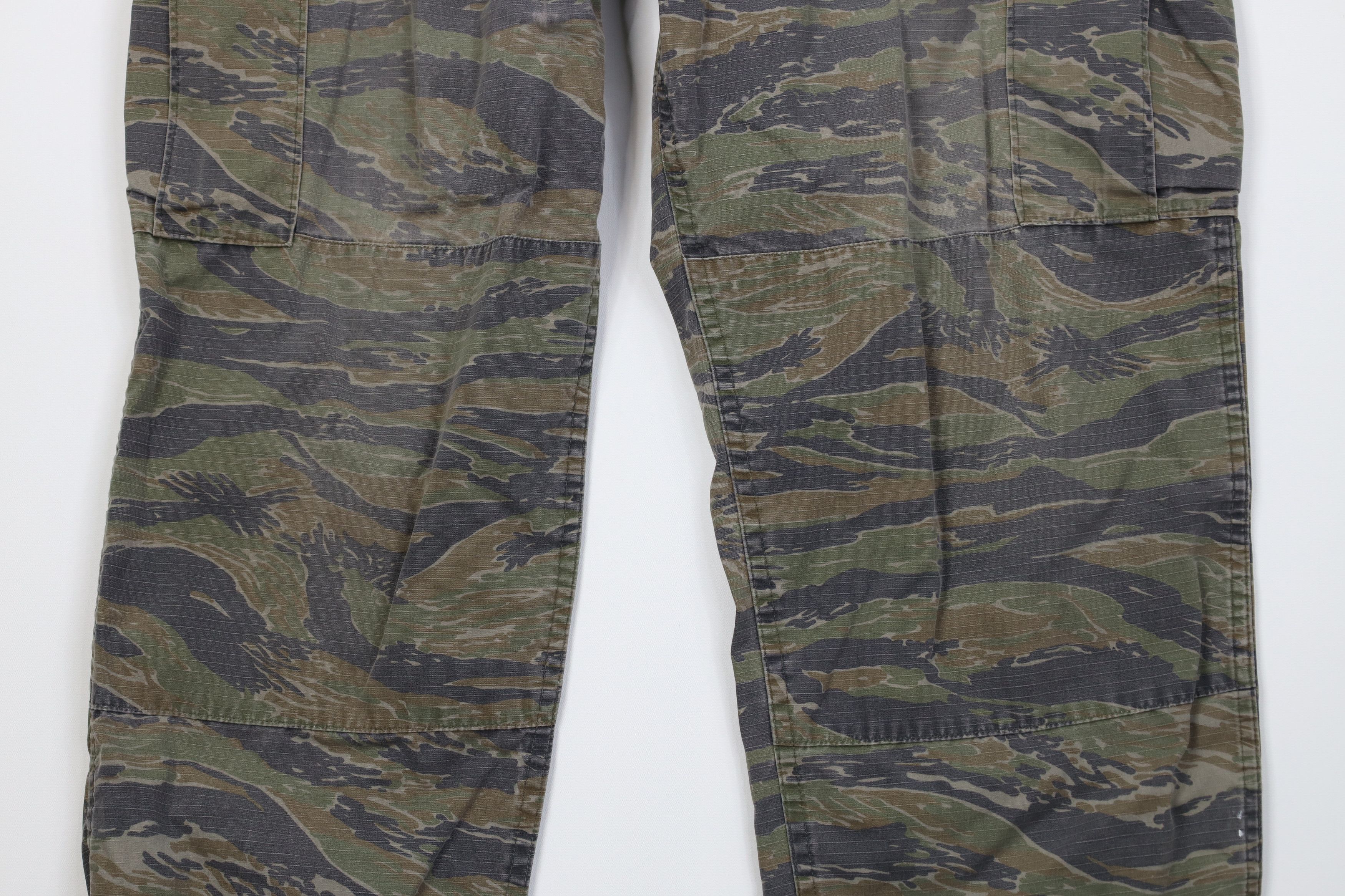 Vintage Vintage Y2K Double Knee Tiger Stripe Camouflage Cargo Pants Size US 36 / EU 52 - 3 Thumbnail