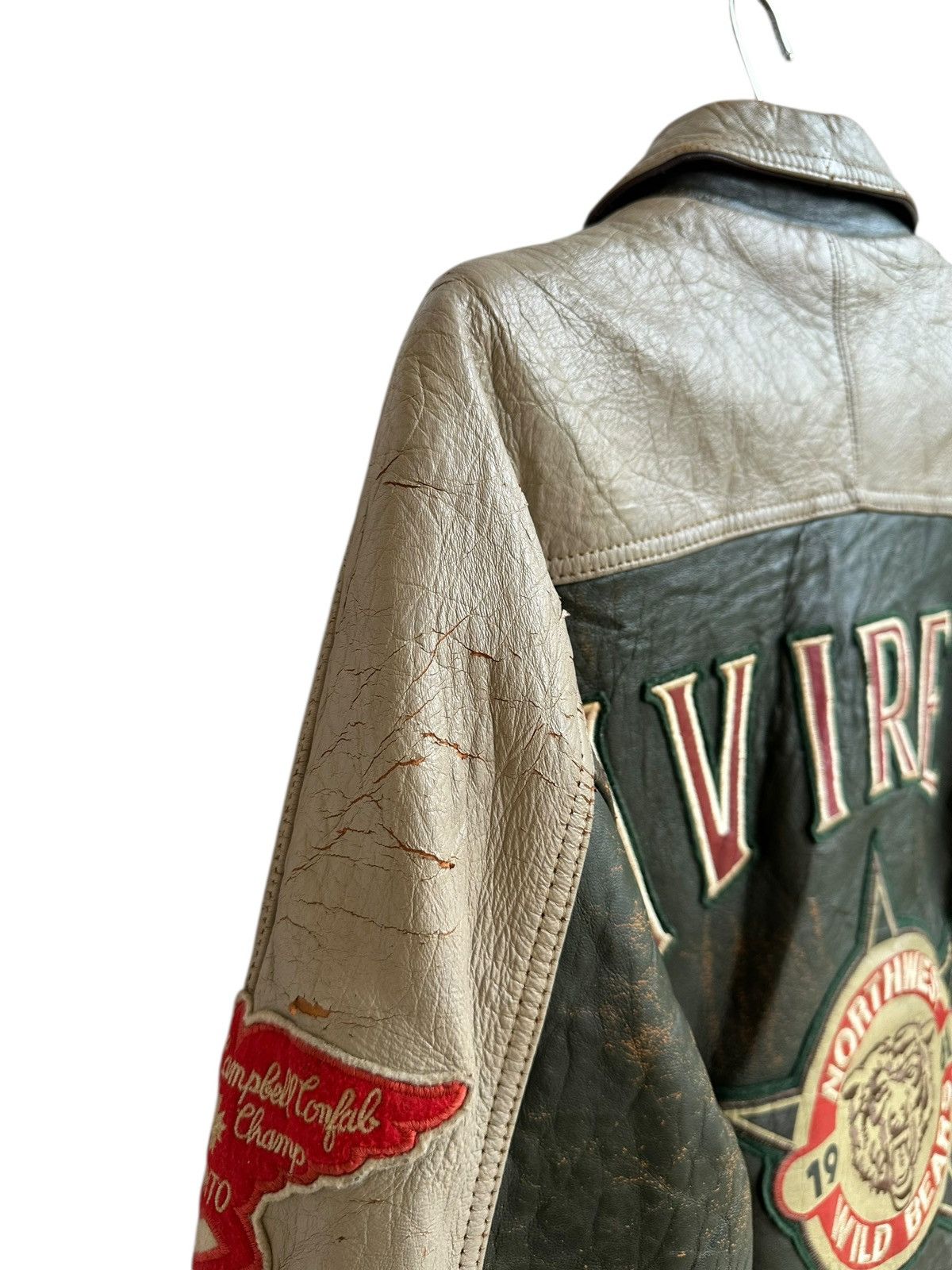 Avirex Vintage Varsity Avirex Leather Jacket Size US S / EU 44-46 / 1 - 7 Thumbnail