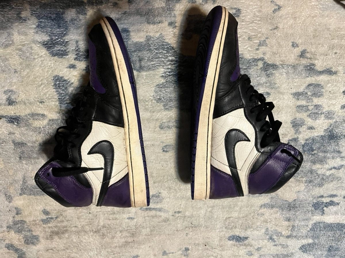 Jordan Brand Jordan 1 High Court Purple OG Size US 10 / EU 43 - 4 Thumbnail