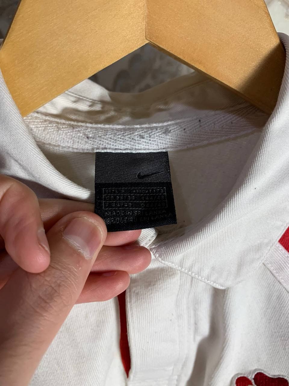 Nike × Vintage VERY RARE NIKE ENGLAND RUGBY RETRO JERSEY BLOKECORE Y2K 90s Size US S / EU 44-46 / 1 - 5 Thumbnail