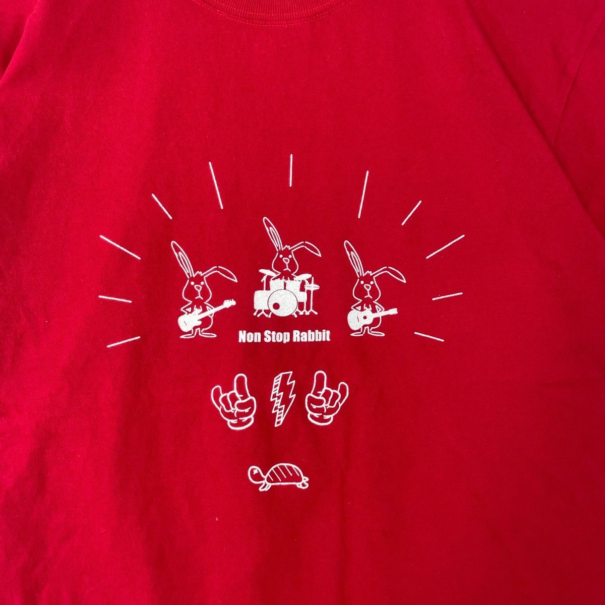 Band Tees Non Stop Rabbit Japanese Rock Band Tour Album Tee Shirt Size US L / EU 52-54 / 3 - 3 Thumbnail