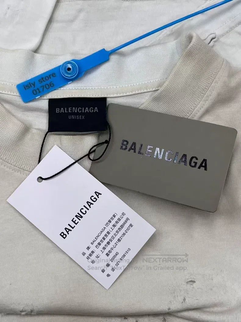 Balenciaga Balenciaga LetterLogo print round-neck short-sleeve T-shir Size US S / EU 44-46 / 1 - 4 Thumbnail
